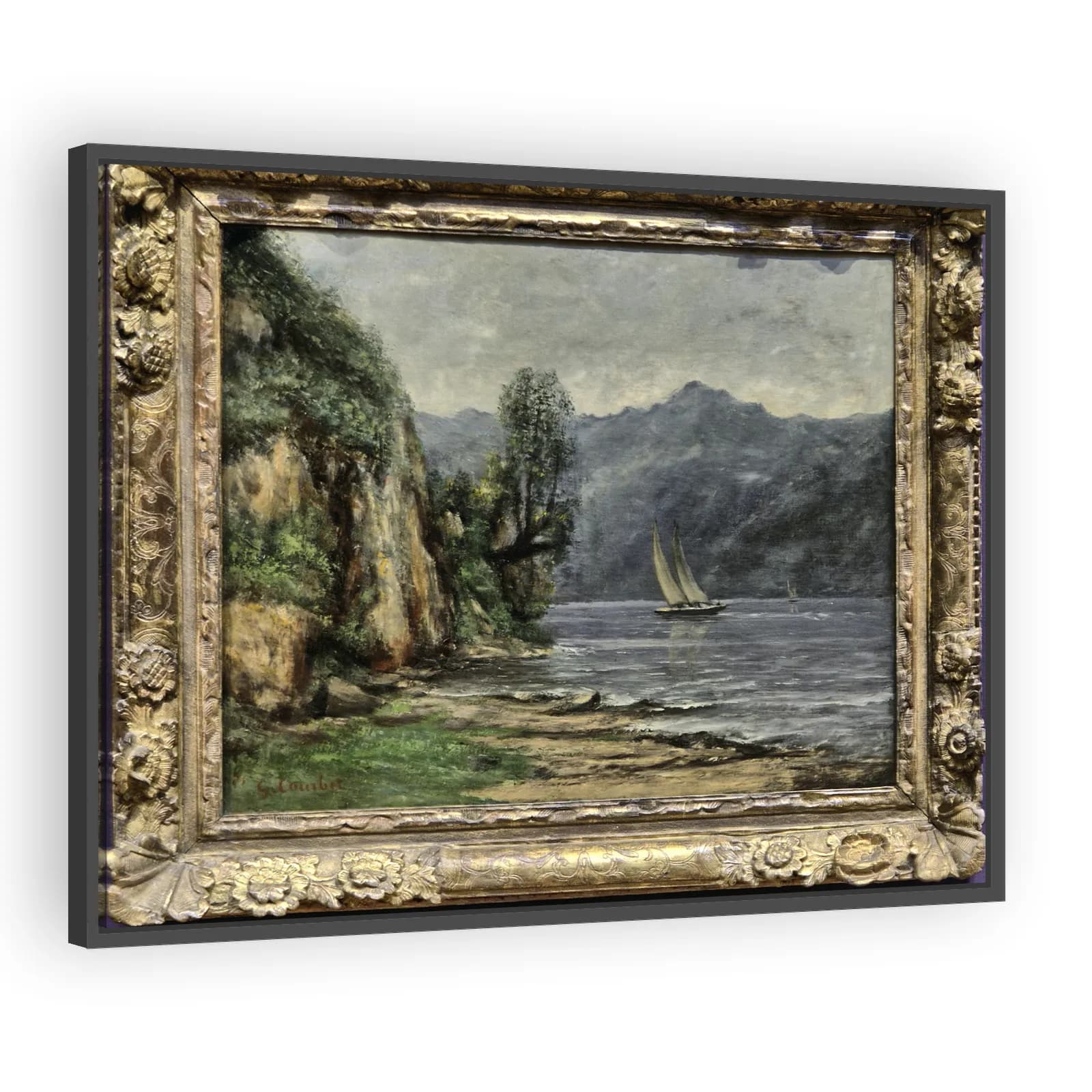 unknown by Gustave Courbet