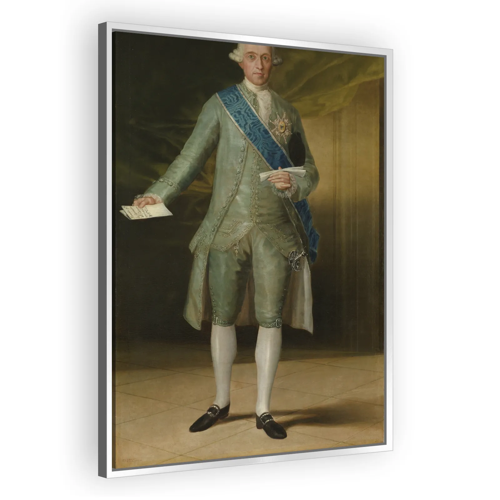 José Moñino y Redondo, Conde de Floridablanca by Francisco Goya - view 4 thumbnail