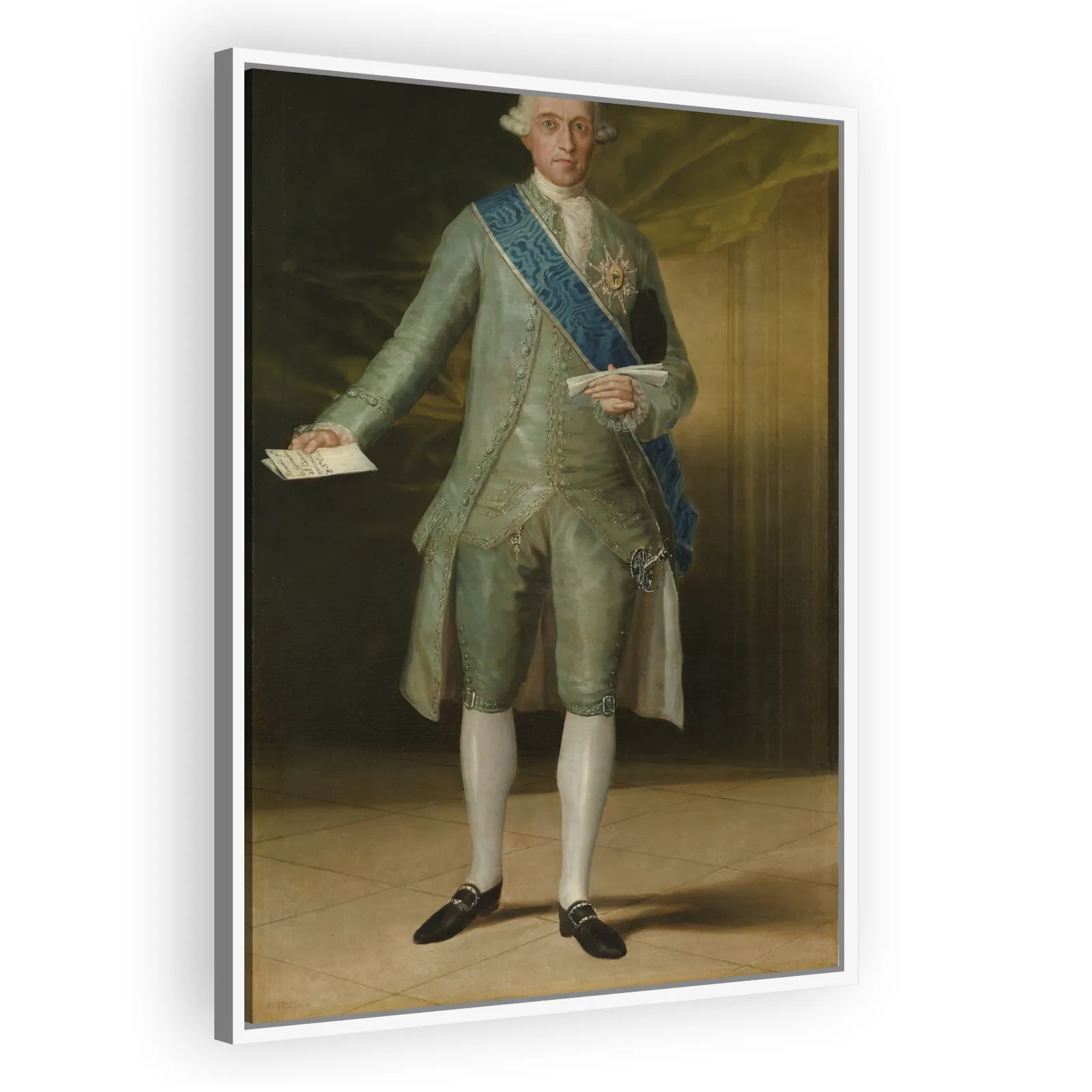 José Moñino y Redondo, Conde de Floridablanca by Francisco Goya - view 5 thumbnail