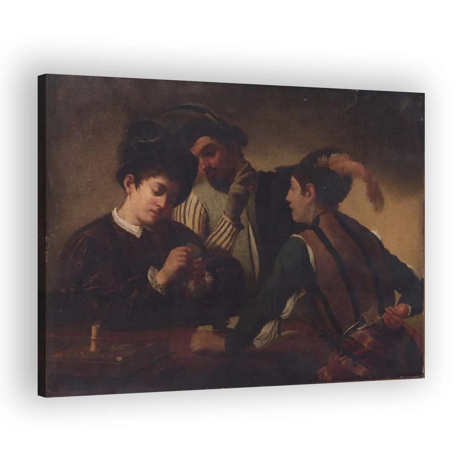 The Cardsharps by Caravaggio - view 2 thumbnail