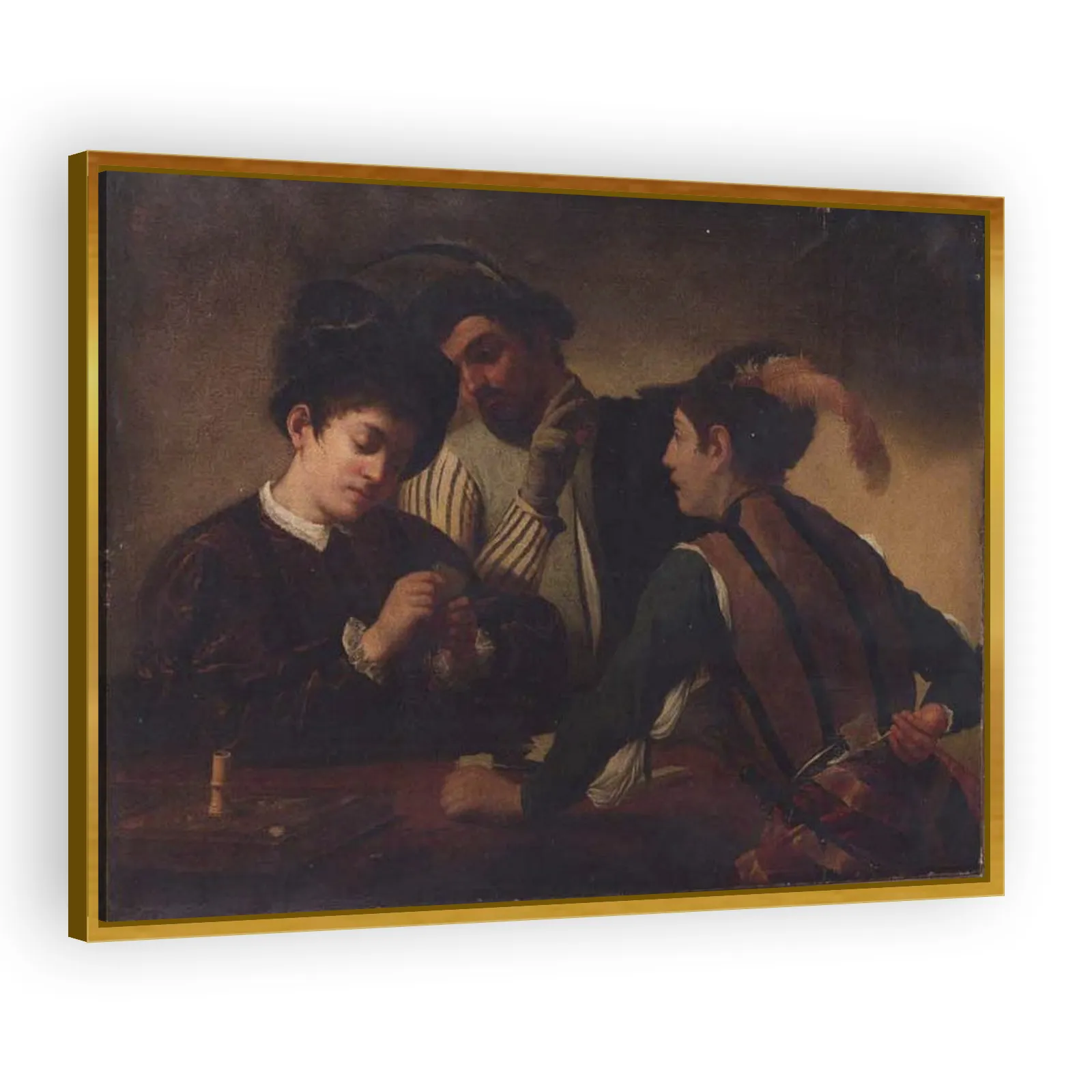 The Cardsharps by Caravaggio - view 3 thumbnail