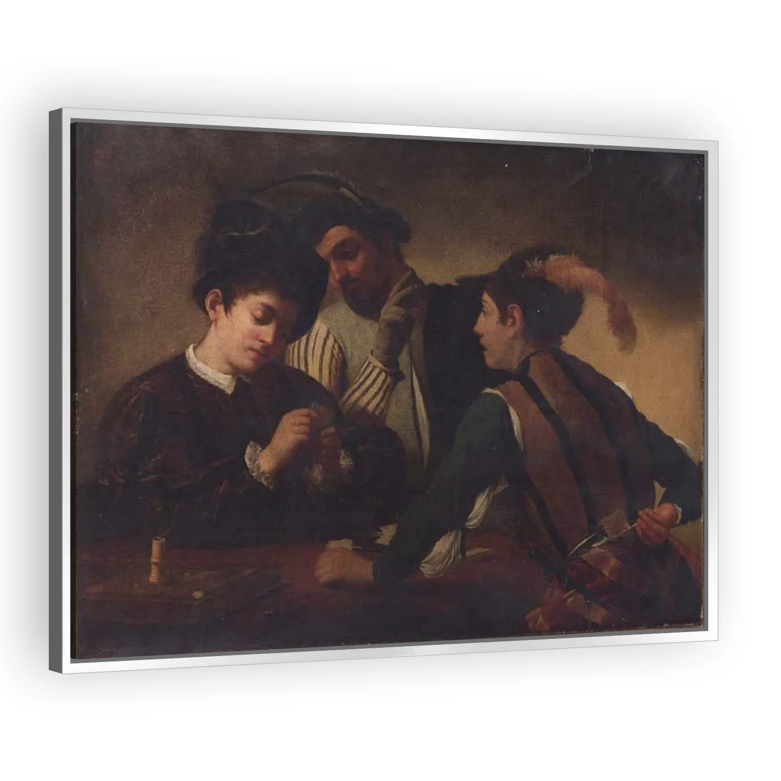 The Cardsharps by Caravaggio - view 4 thumbnail
