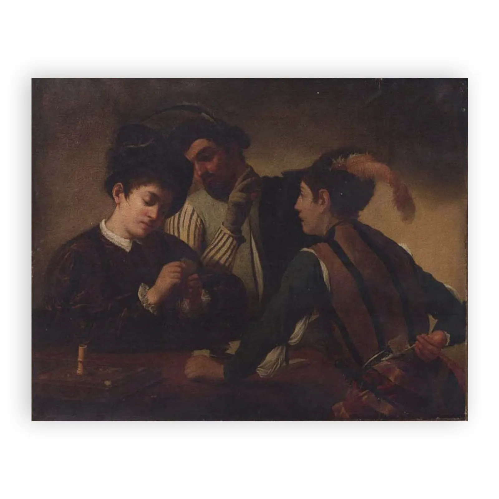 The Cardsharps by Caravaggio - view 6 thumbnail