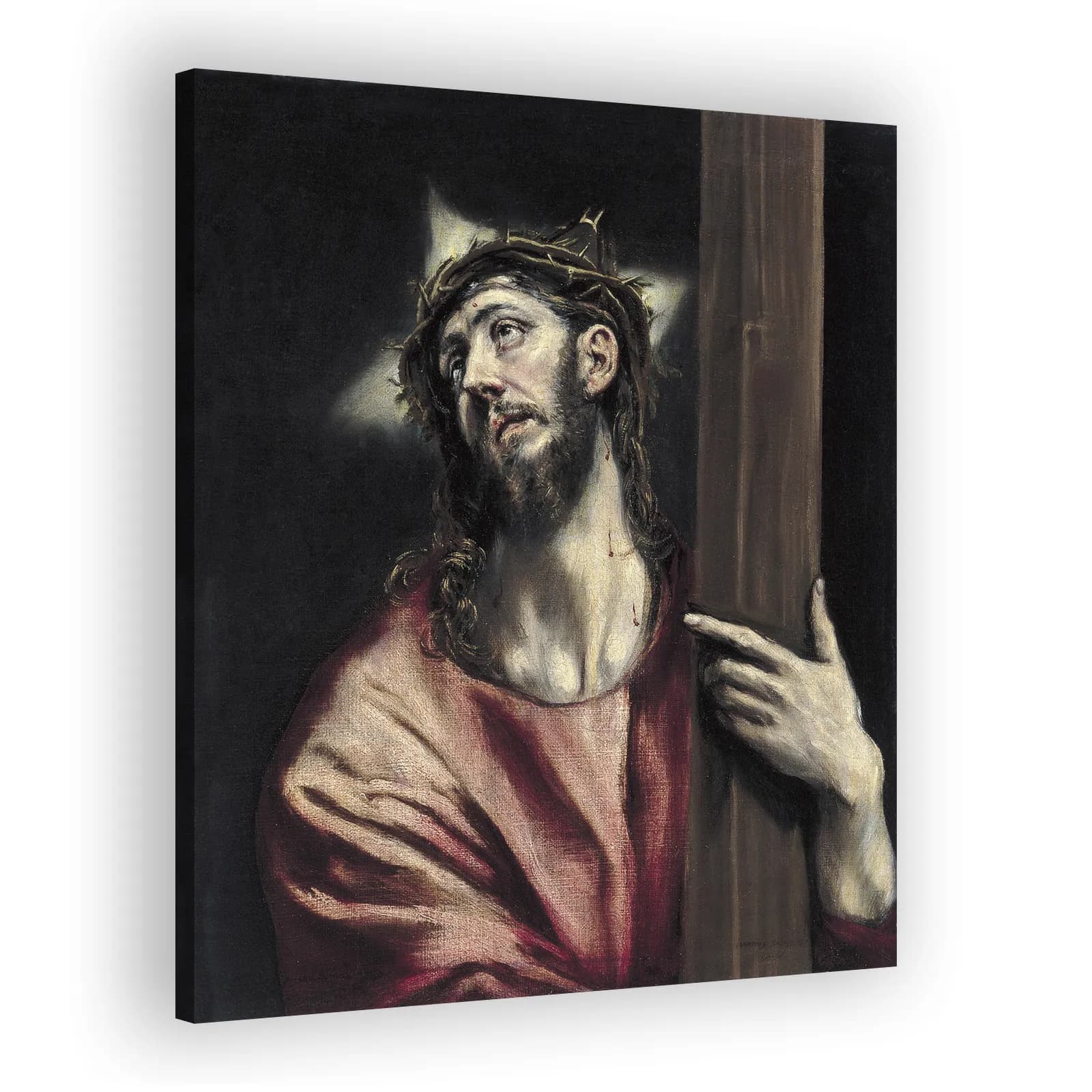 Christ with the Cross by El Greco - view 2 thumbnail