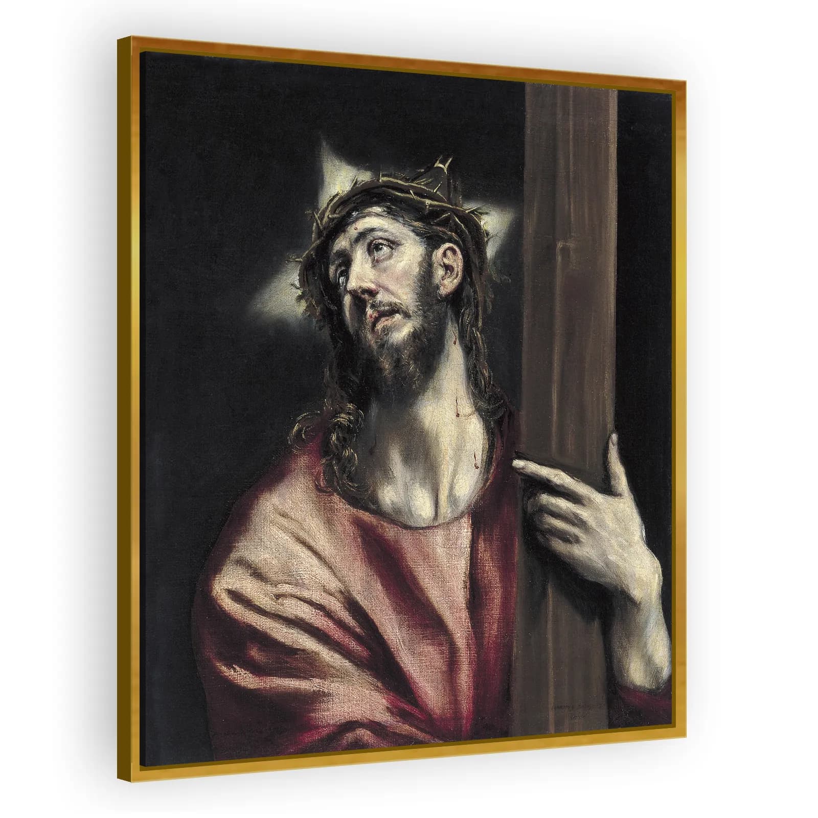Christ with the Cross by El Greco - view 3 thumbnail