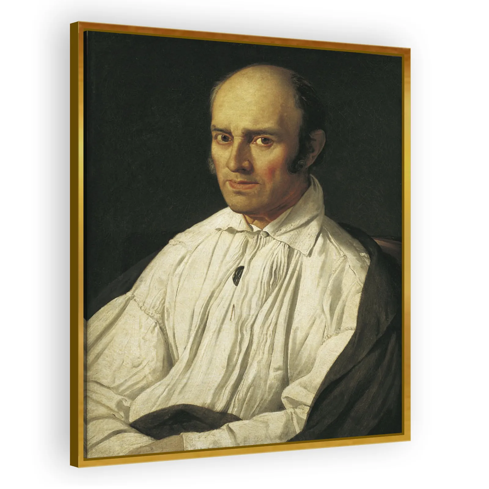 Le Père Desmarets by Jean Auguste Dominique Ingres - view 3 thumbnail