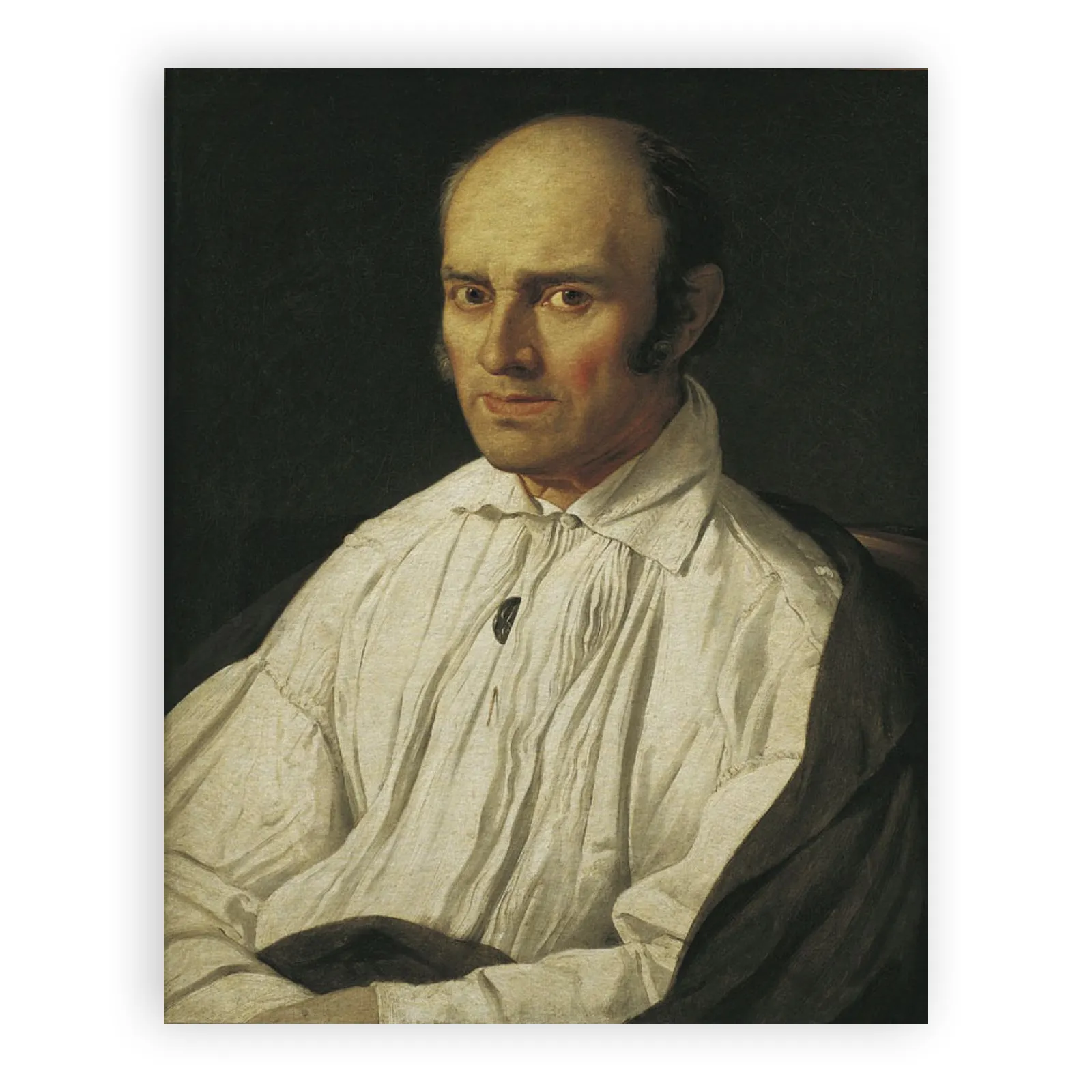 Le Père Desmarets by Jean Auguste Dominique Ingres - view 6 thumbnail