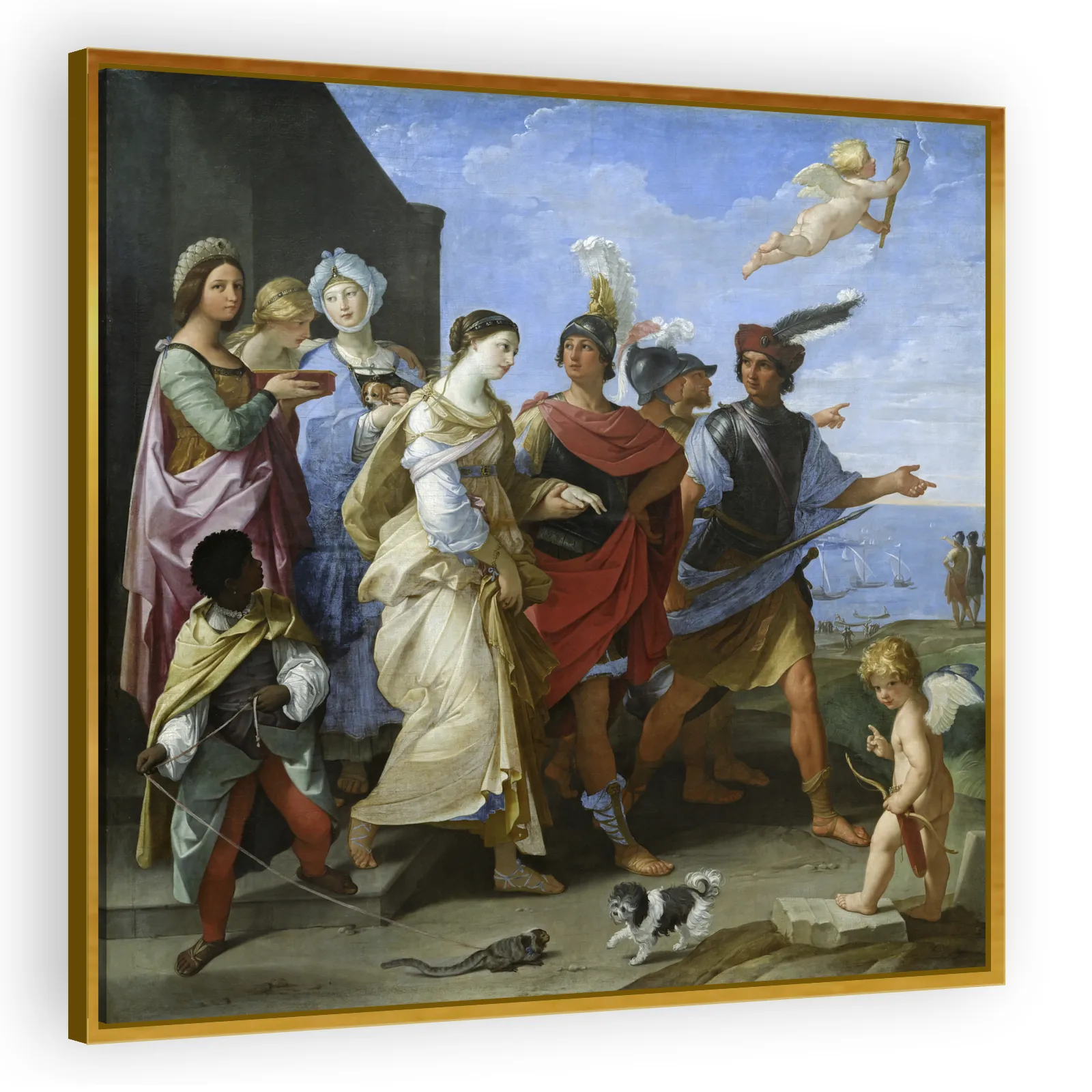 The Rape of Helen by Guido Reni - view 3 thumbnail