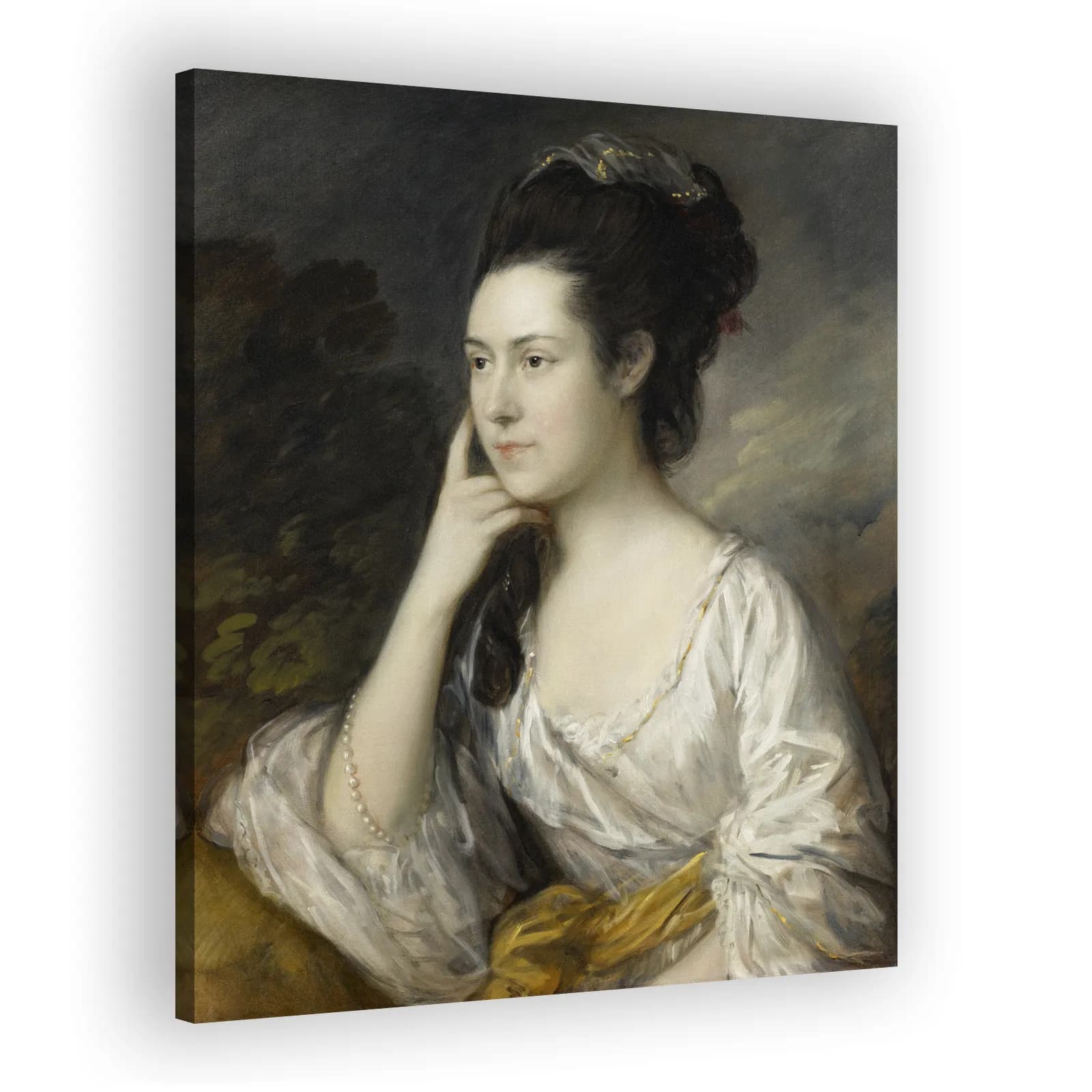 Sarah Rowlls Chad by Thomas Gainsborough - view 2 thumbnail