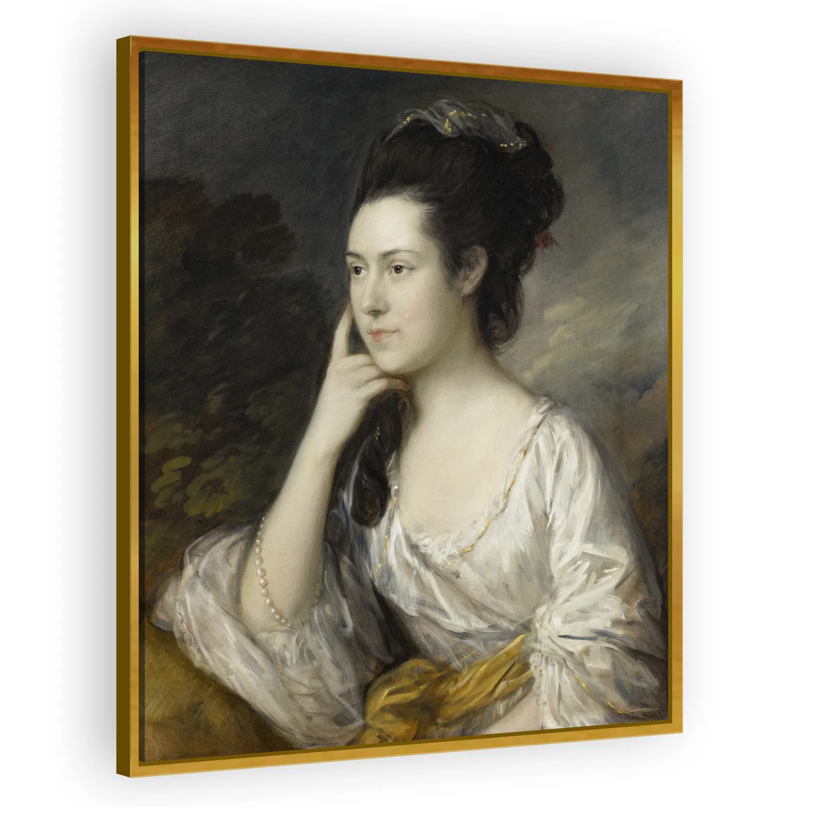 Sarah Rowlls Chad by Thomas Gainsborough - view 3 thumbnail