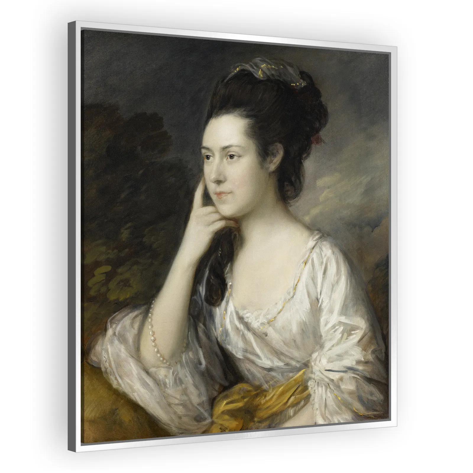 Sarah Rowlls Chad by Thomas Gainsborough - view 4 thumbnail