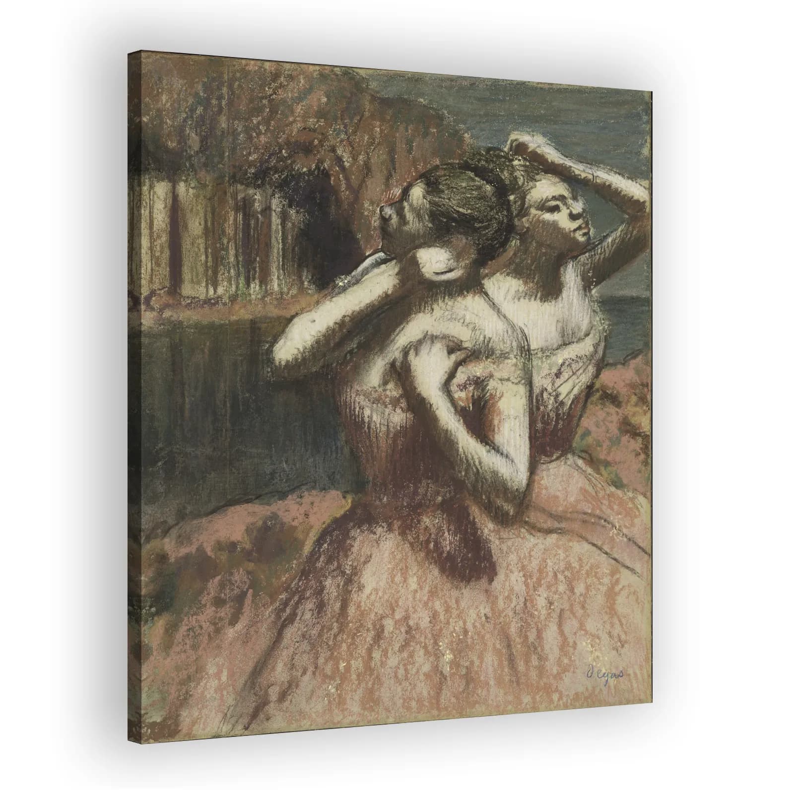 Two Dancers by Edgar Degas - view 2 thumbnail