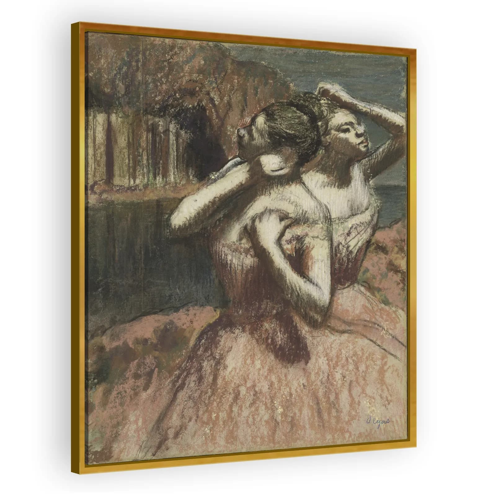 Two Dancers by Edgar Degas - view 3 thumbnail