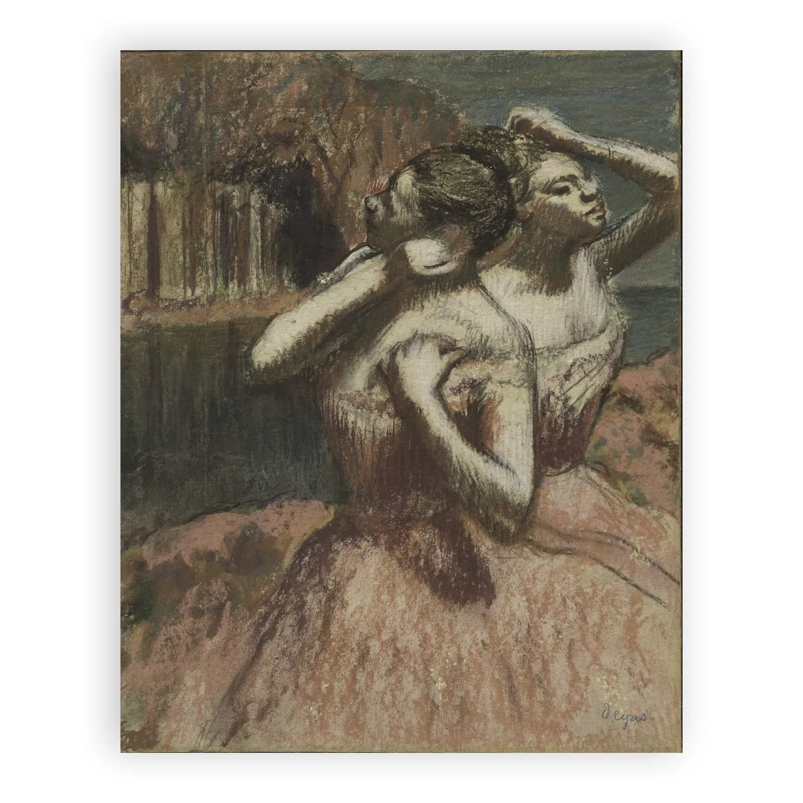 Two Dancers by Edgar Degas - view 6 thumbnail