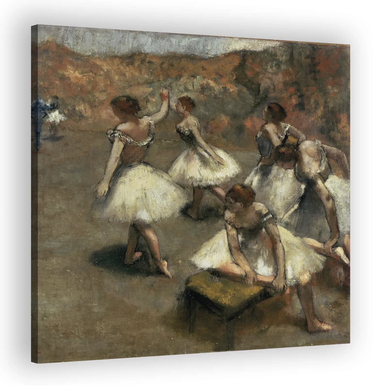 Danseuses sur la scène by Edgar Degas - view 2 thumbnail