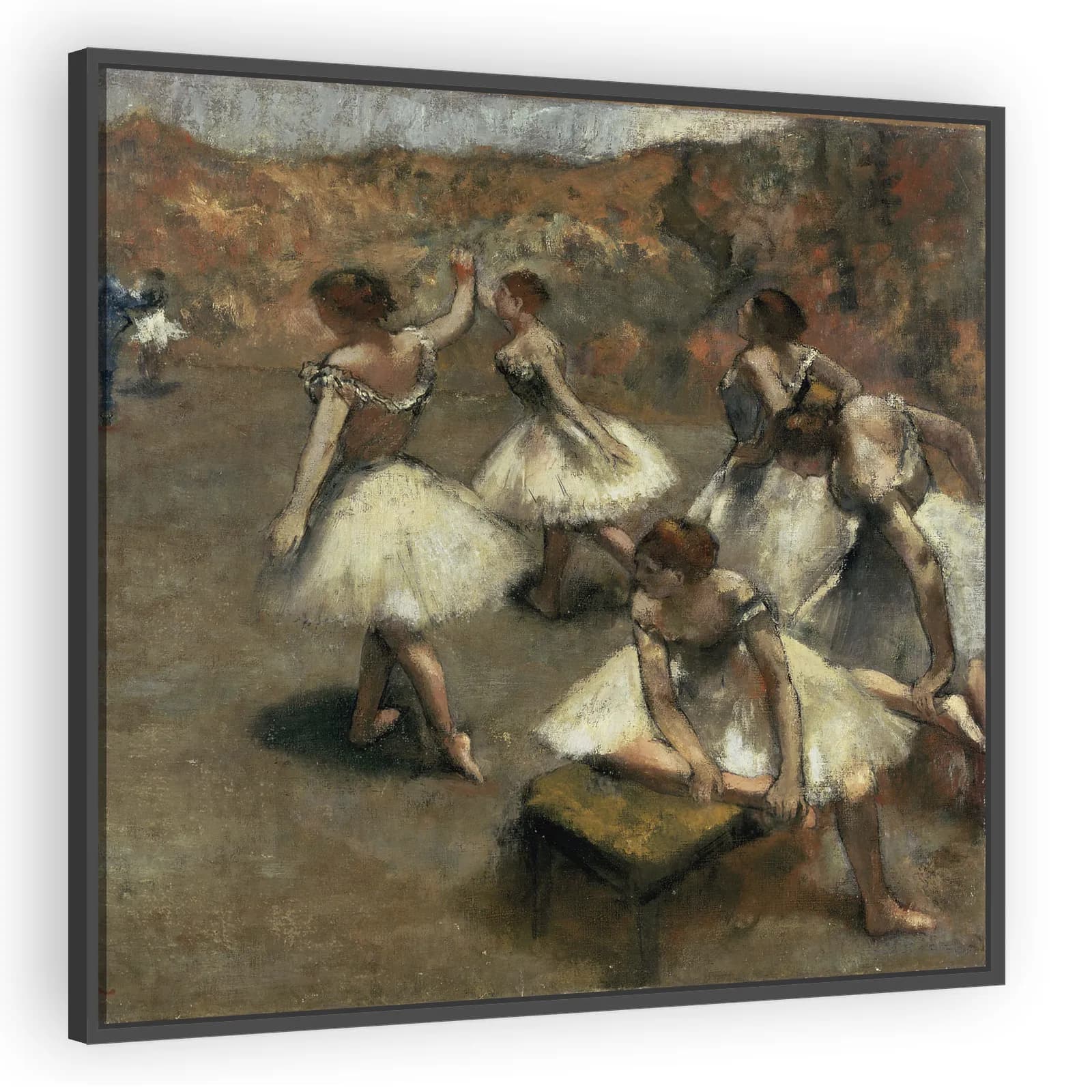 Danseuses sur la scène by Edgar Degas