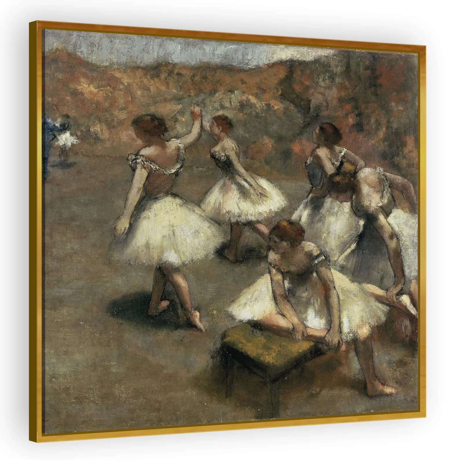 Danseuses sur la scène by Edgar Degas - view 3 thumbnail
