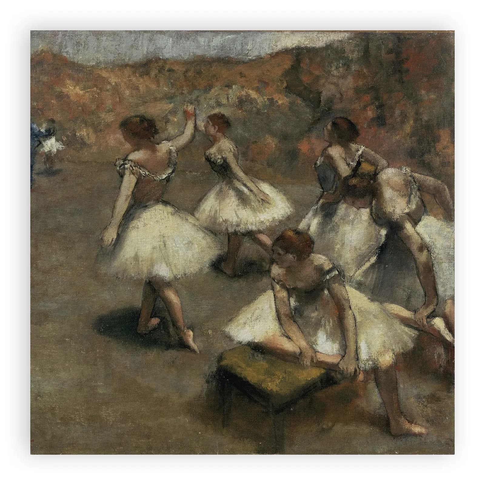 Danseuses sur la scène by Edgar Degas - view 6 thumbnail