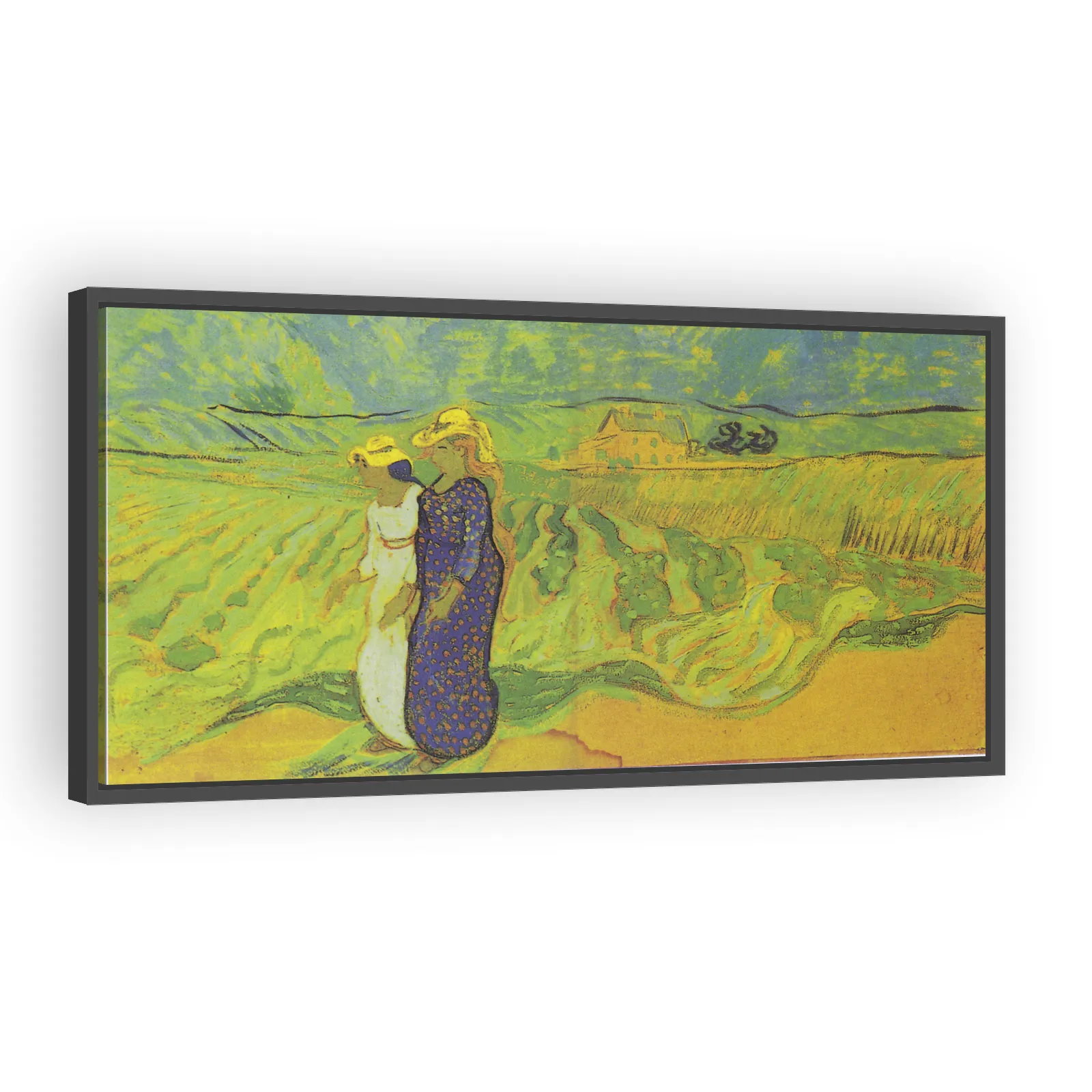 Women Crossing the Fields by Vincent Van Gogh