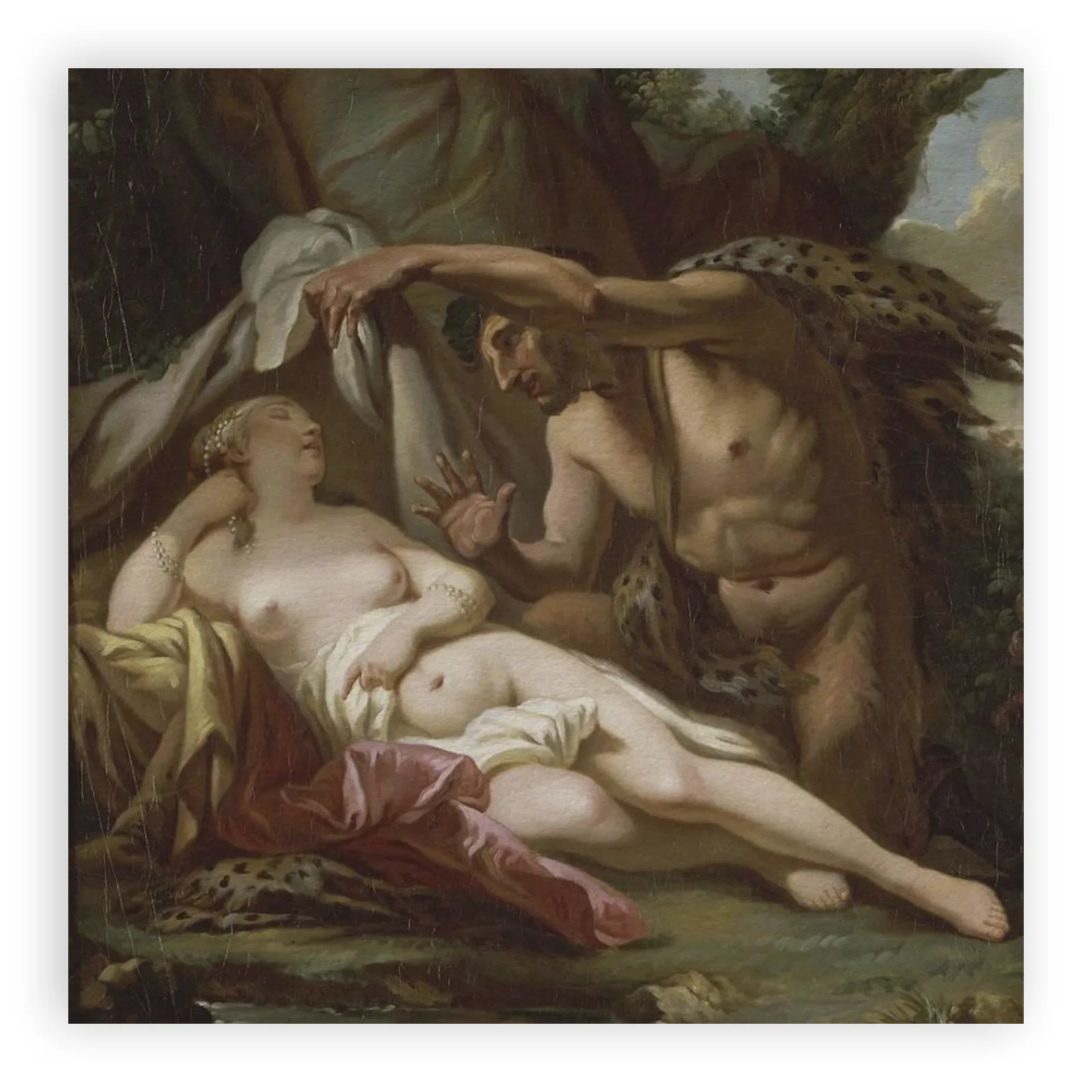 Jupiter and Antiope by Jacques Louis David - view 6 thumbnail