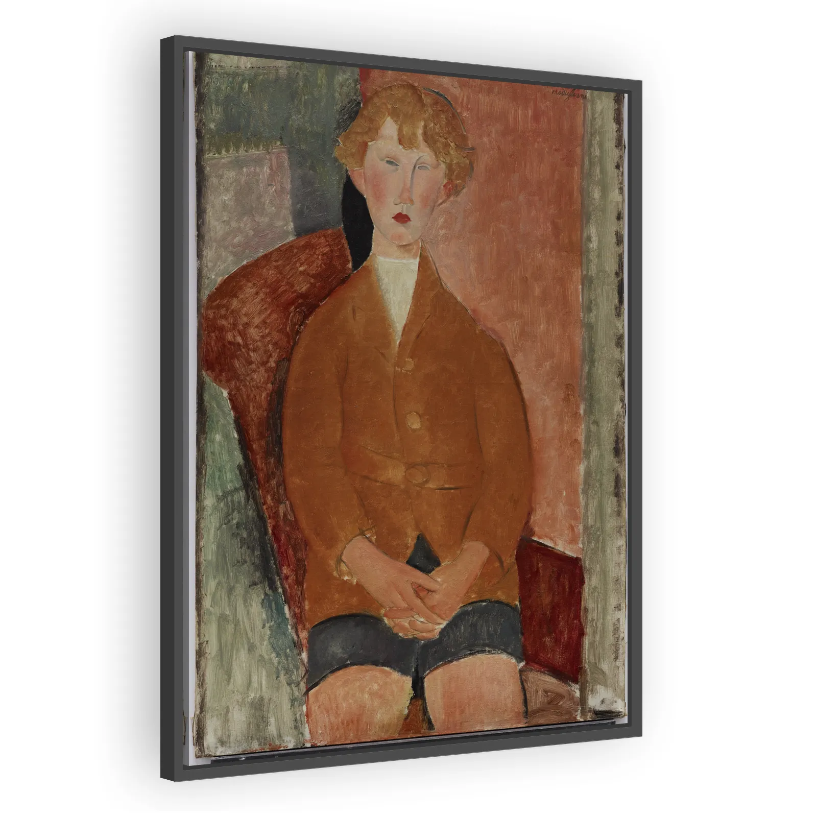 Boy in Short Pants by Amedeo Modigliani