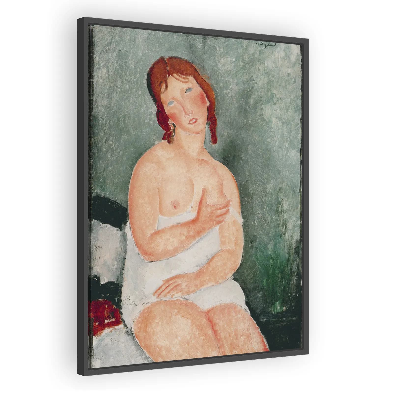 Young Woman in a Shirt by Amedeo Modigliani