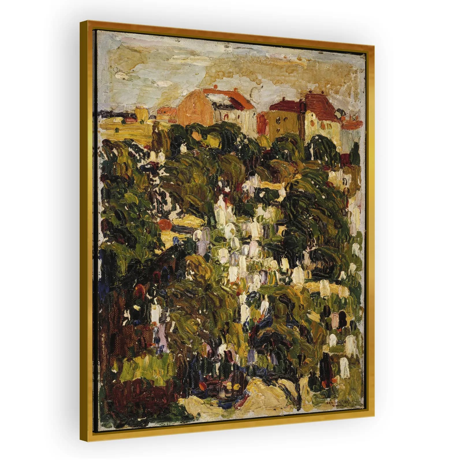 Munich, North Cemetery by Wassily Kandinsky - view 3 thumbnail