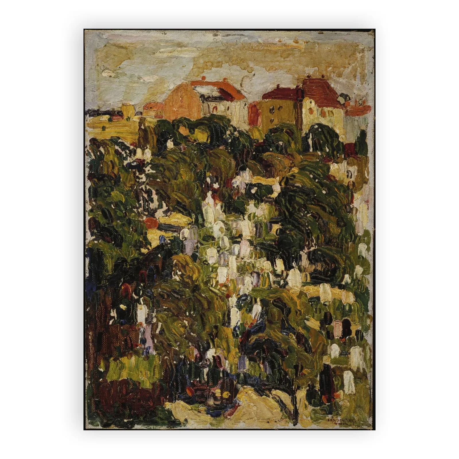 Munich, North Cemetery by Wassily Kandinsky - view 6 thumbnail