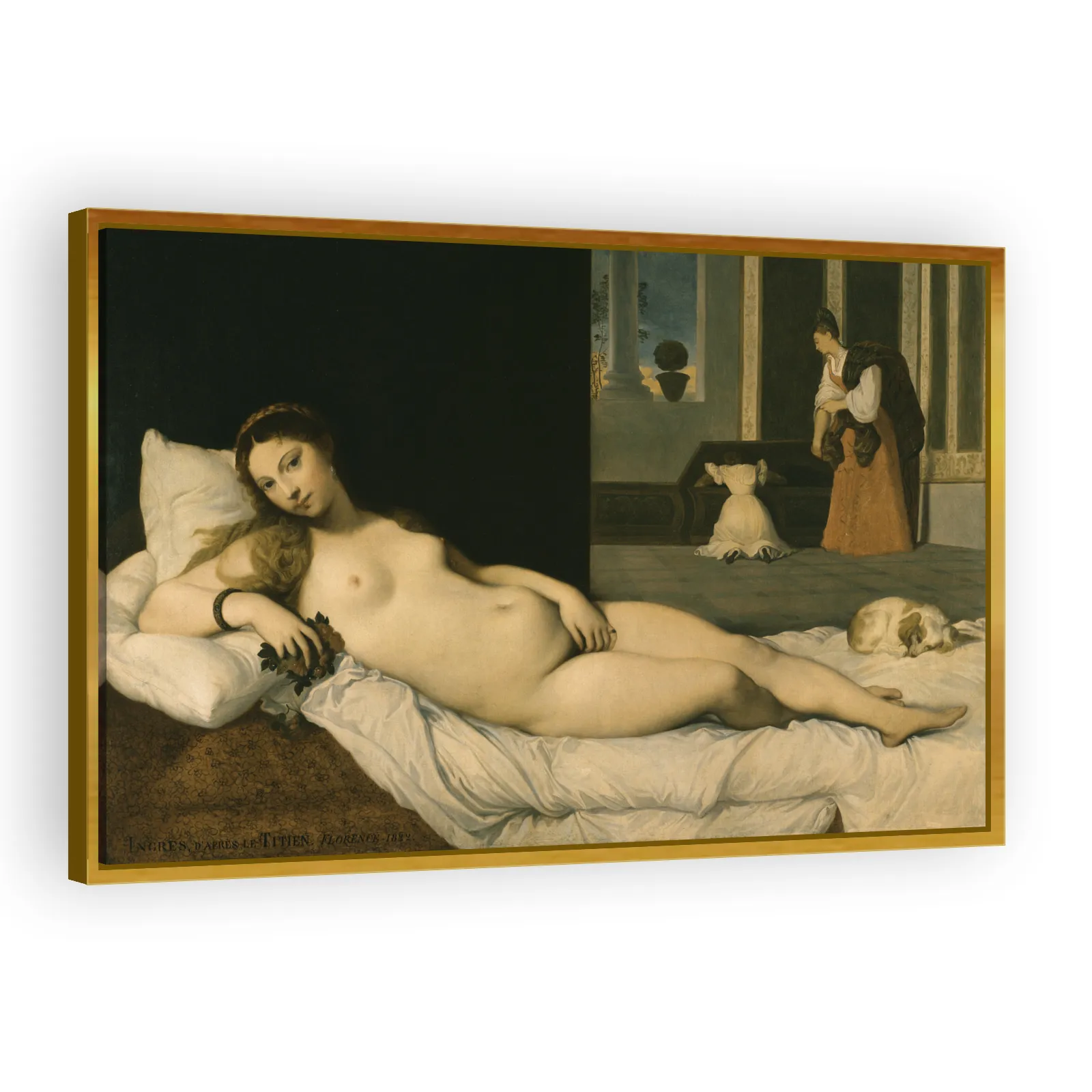 Reclining Venus by Jean Auguste Dominique Ingres - view 3 thumbnail