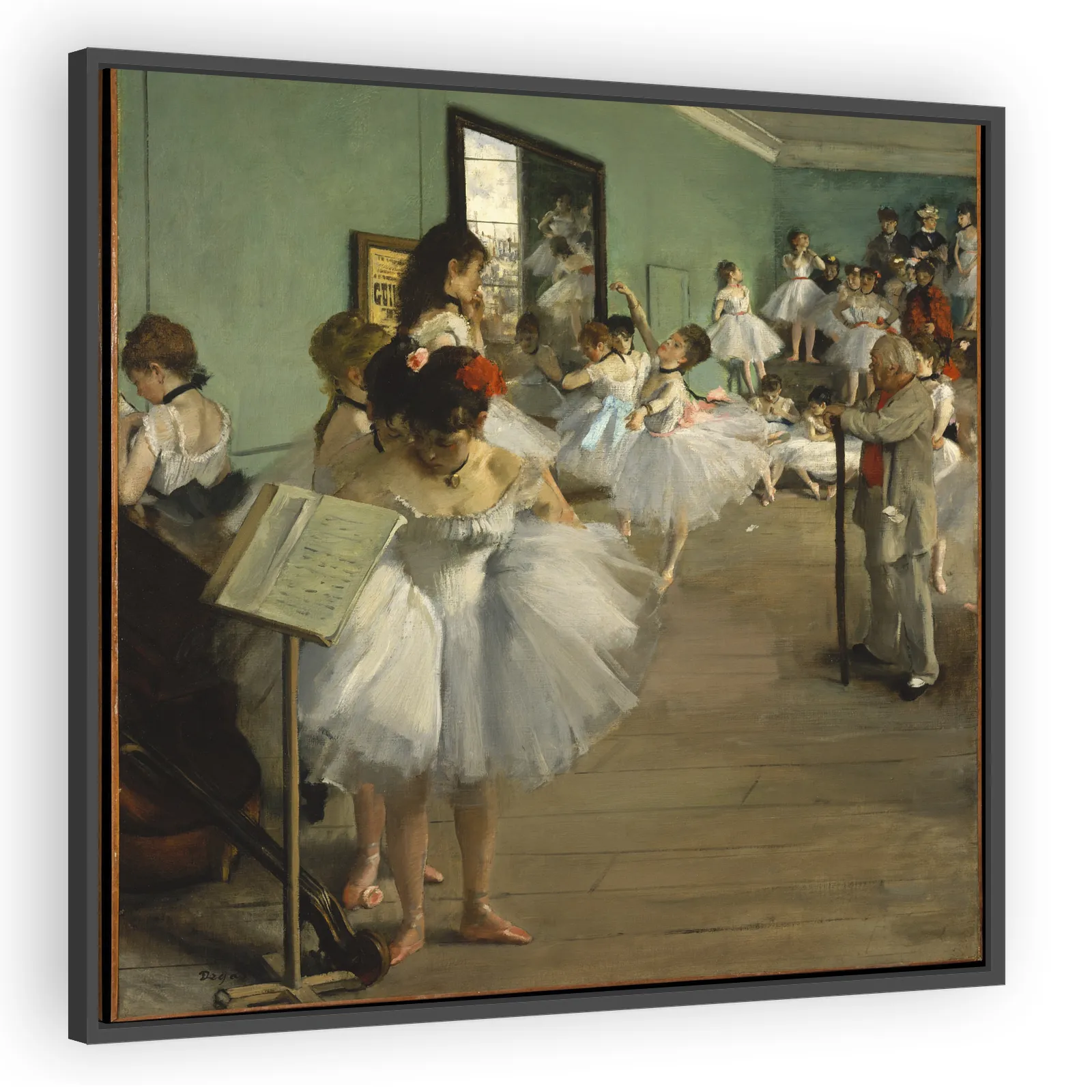 The Dance Class by Edgar Degas