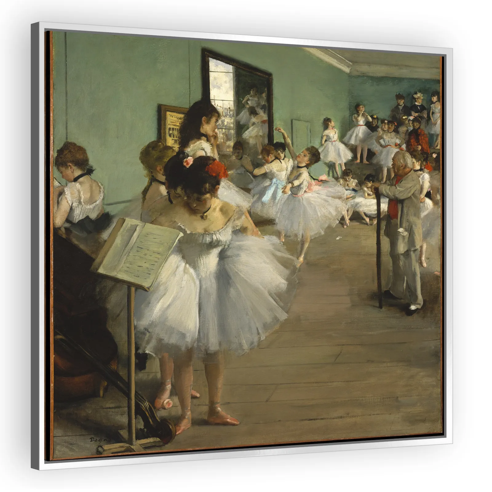 The Dance Class by Edgar Degas - view 4 thumbnail