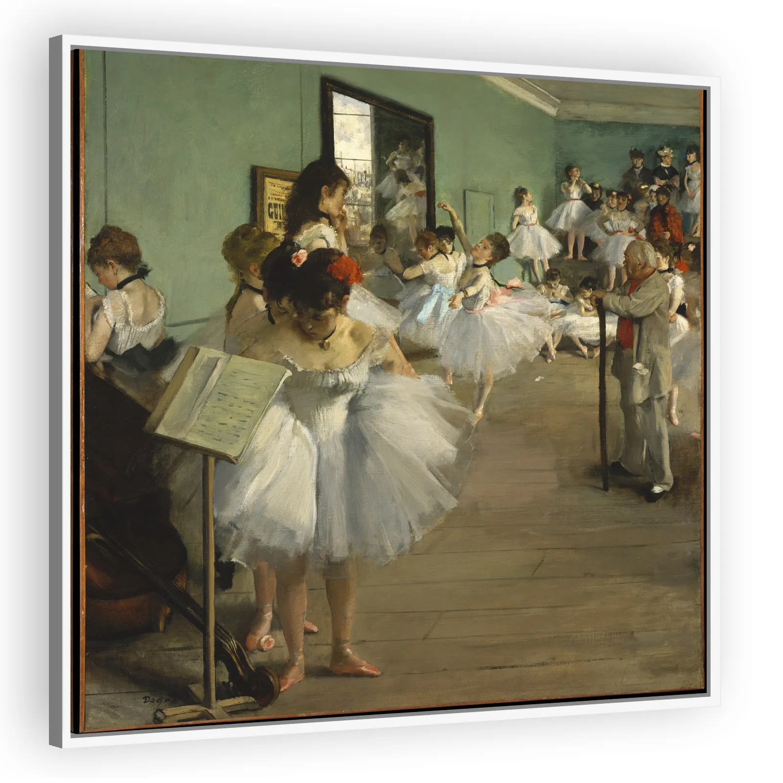 The Dance Class by Edgar Degas - view 5 thumbnail