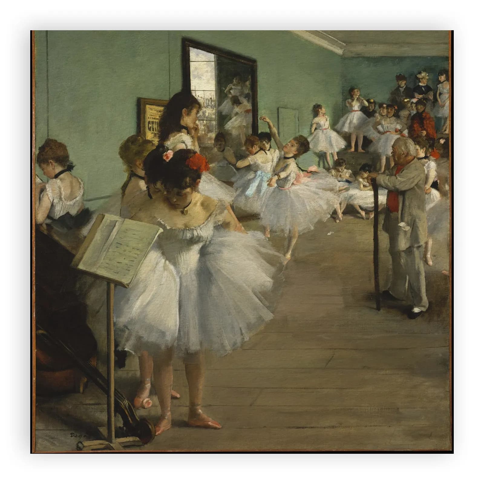 The Dance Class by Edgar Degas - view 6 thumbnail