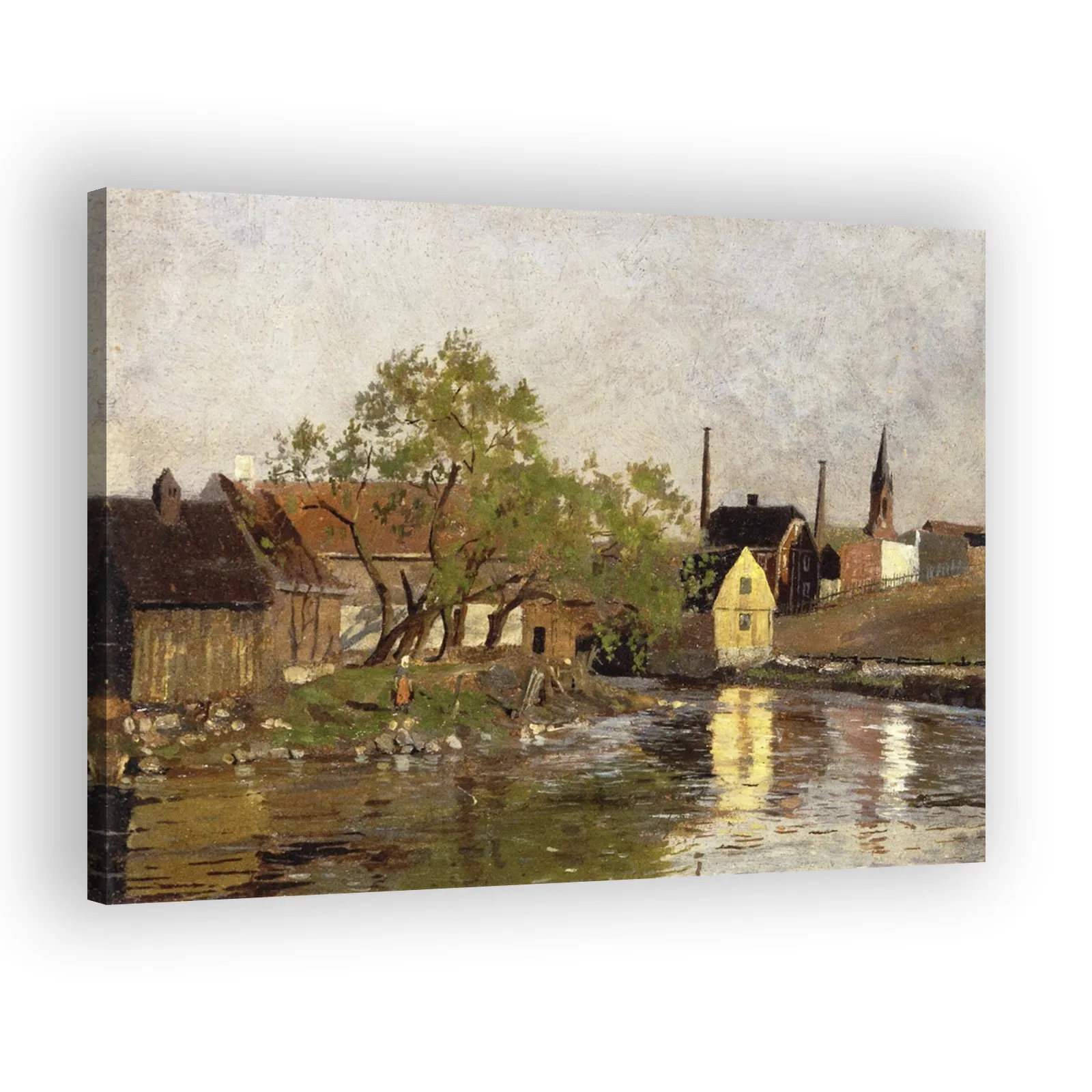 Akerselva by Edvard Munch - view 2 thumbnail