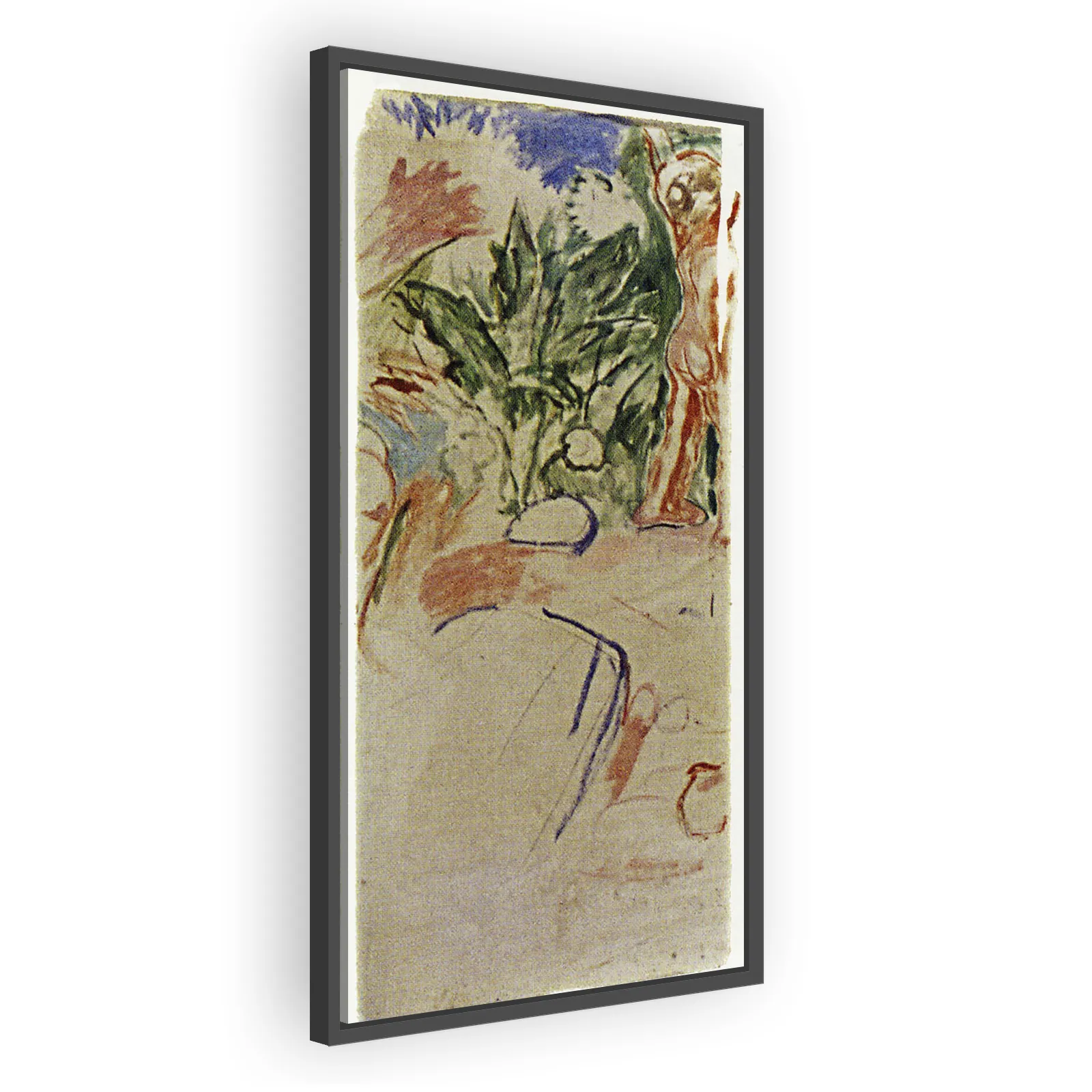 Alma Mater: Fragment by Edvard Munch