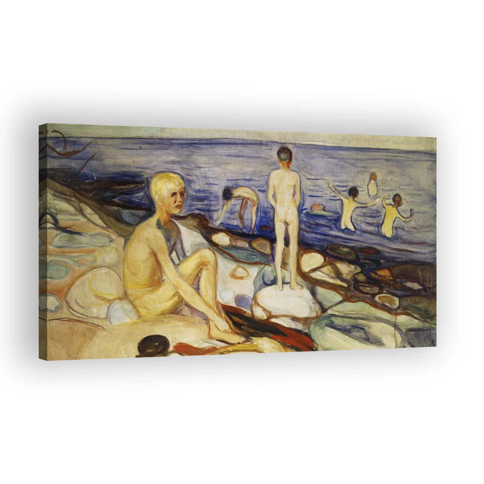 Bathing Boys by Edvard Munch - view 2 thumbnail