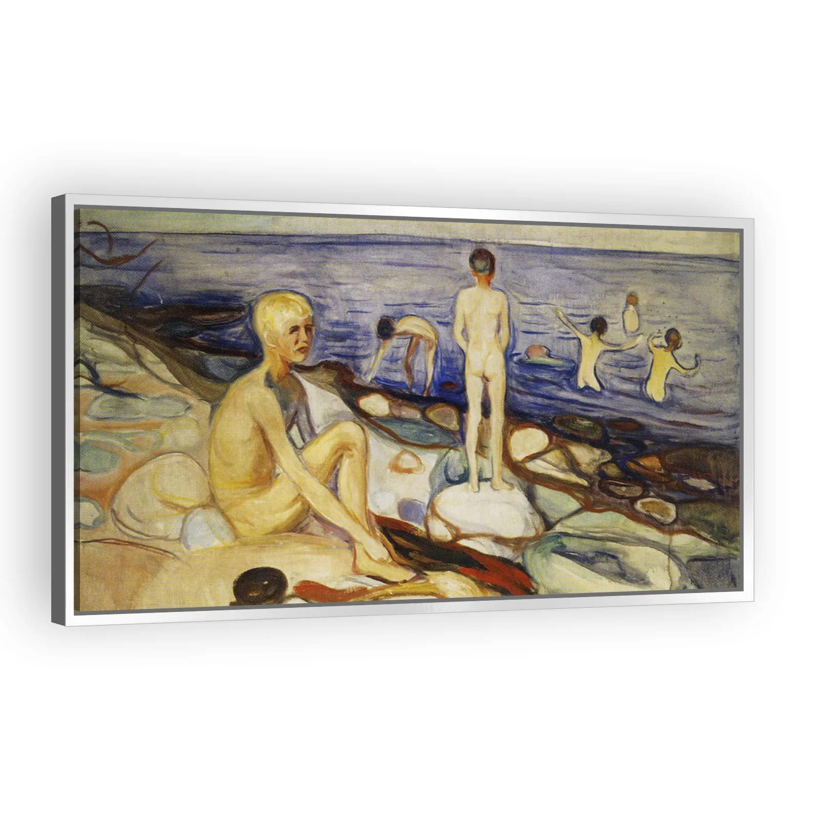 Bathing Boys by Edvard Munch - view 4 thumbnail