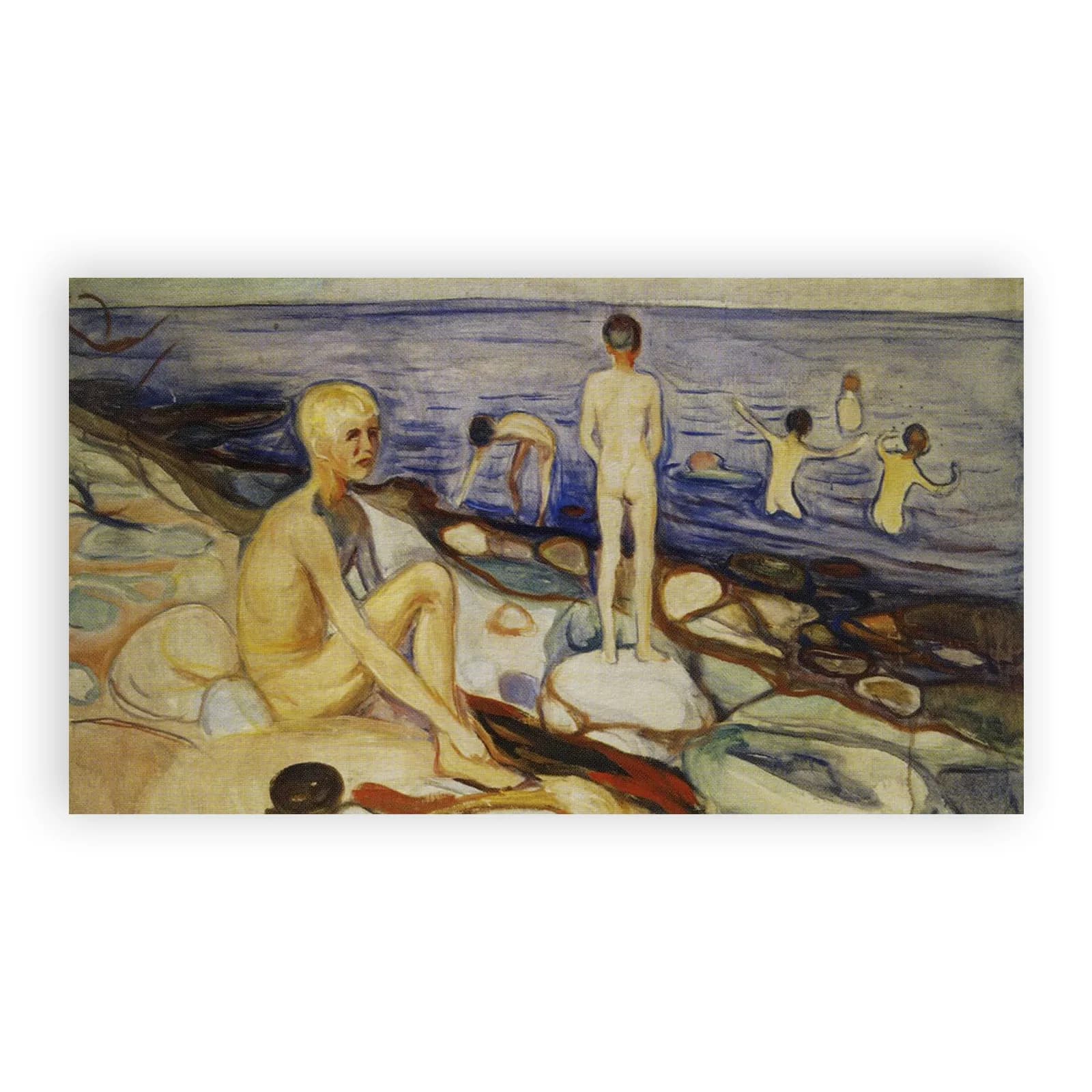 Bathing Boys by Edvard Munch - view 6 thumbnail
