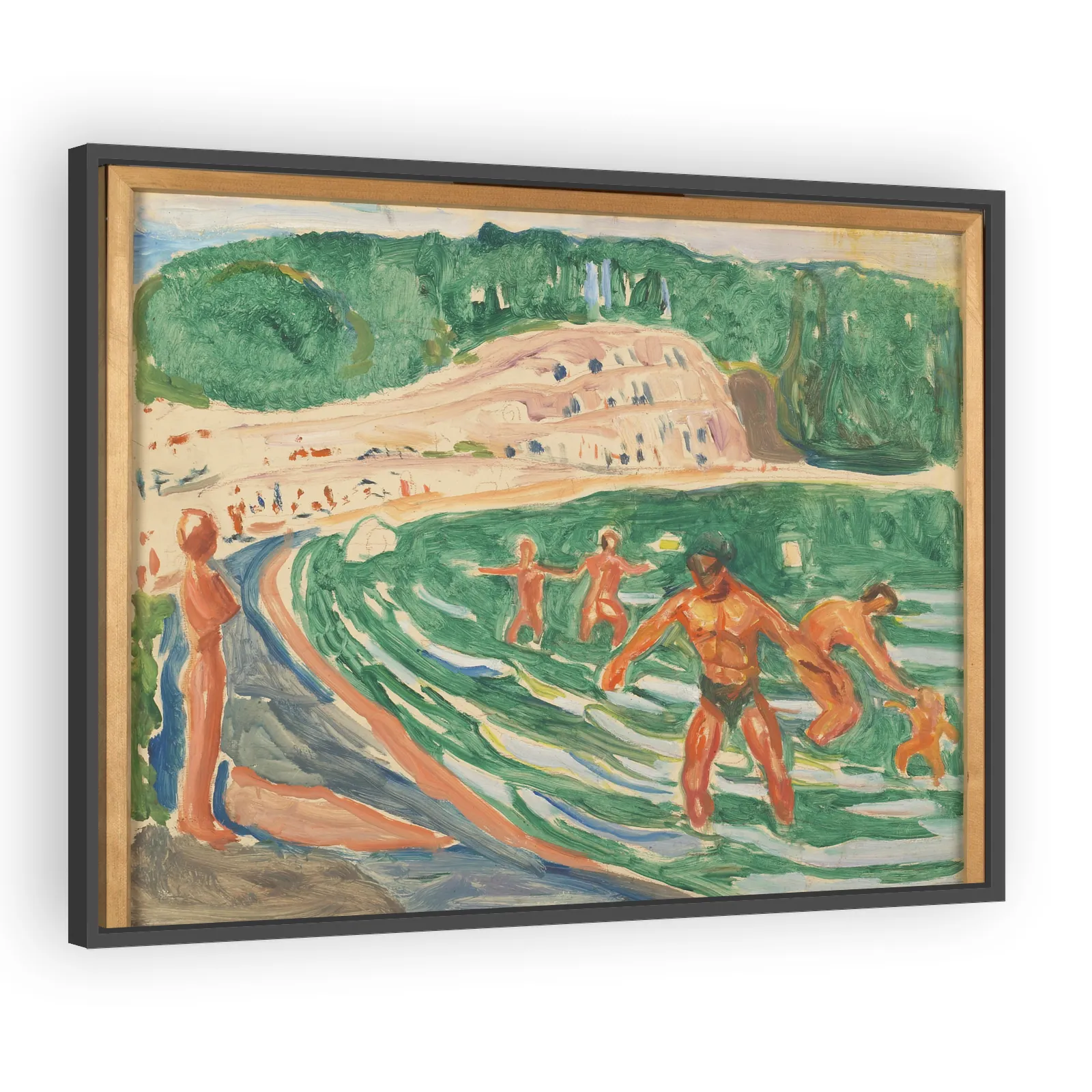 Beach by Edvard Munch