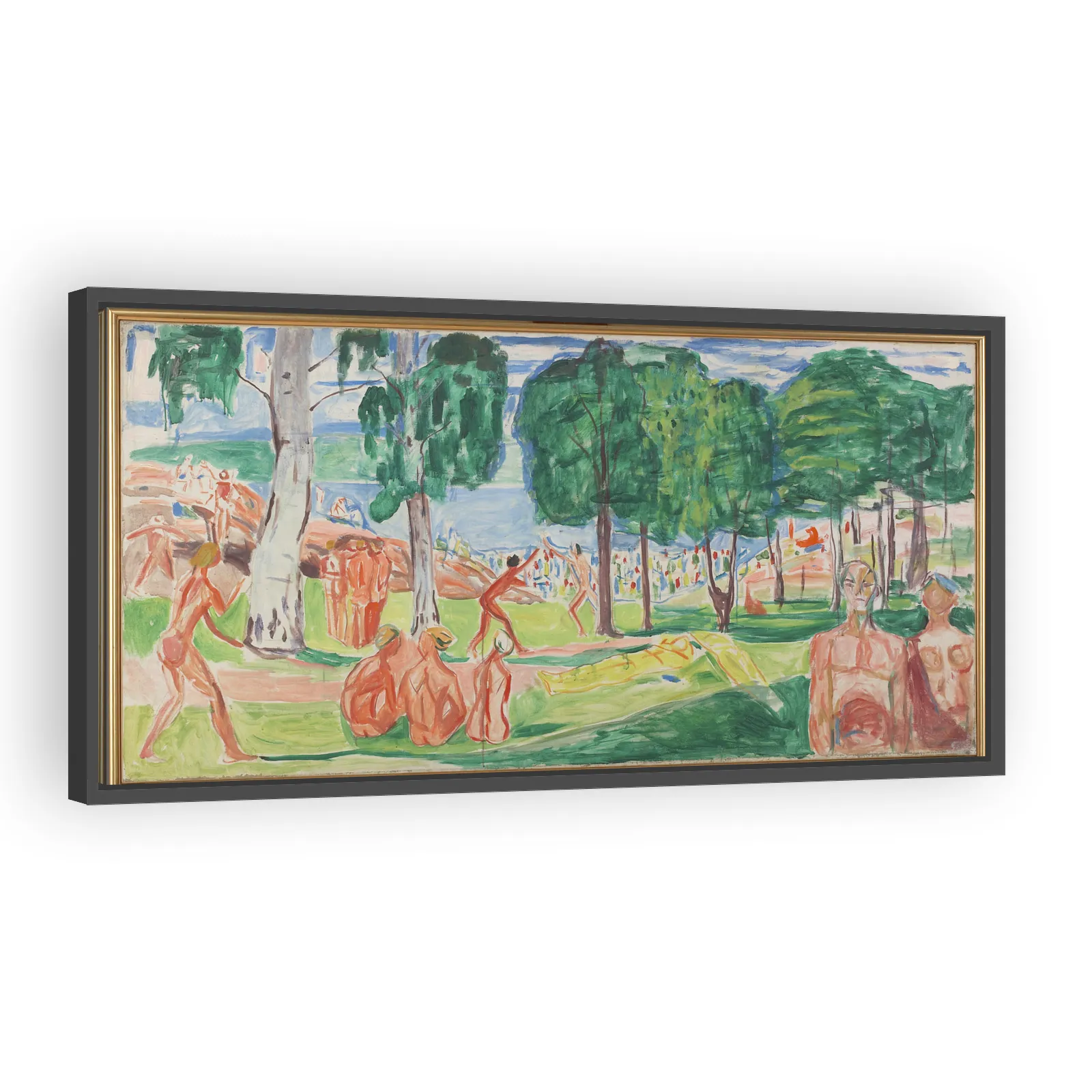 Beach by Edvard Munch