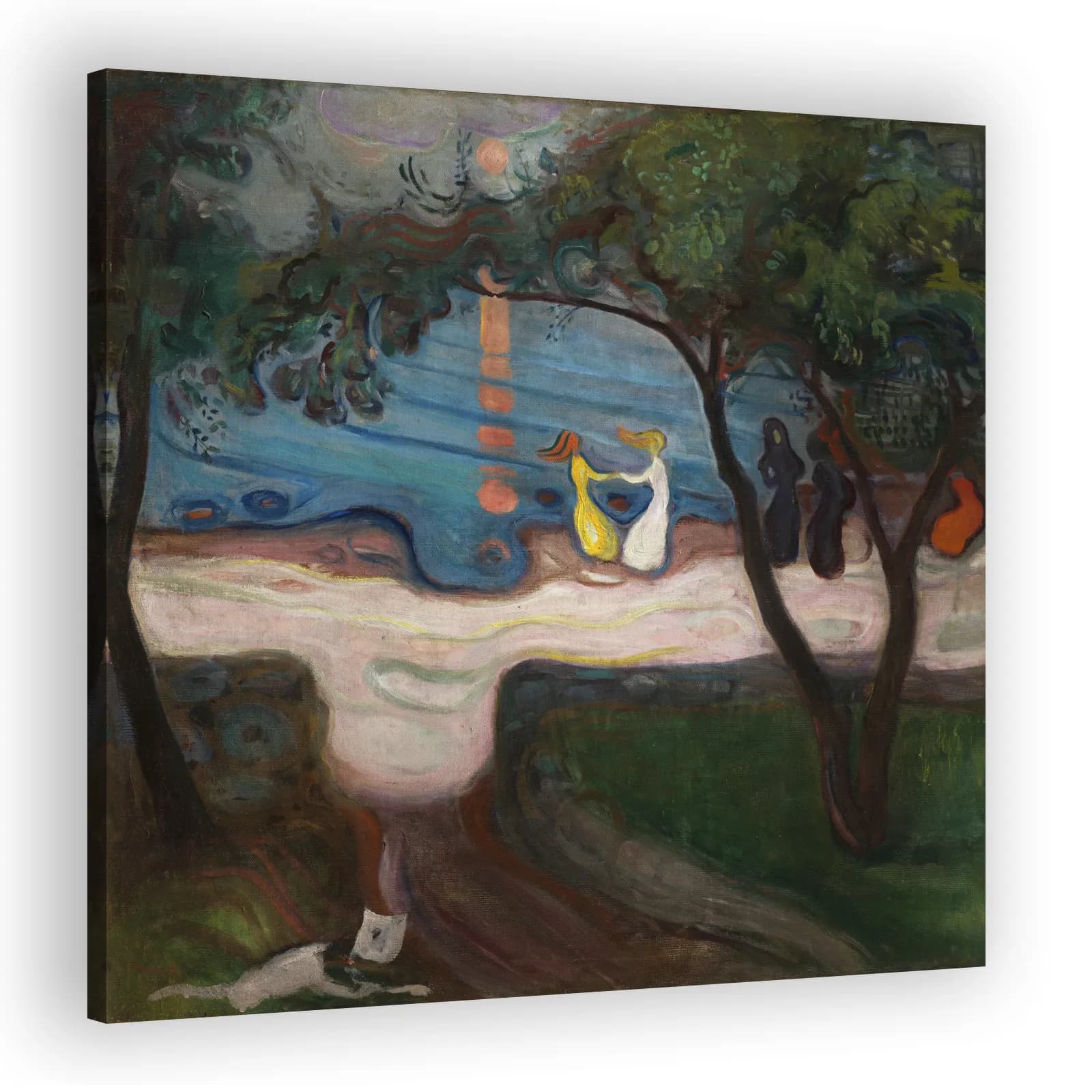 Dance on the Shore by Edvard Munch - view 2 thumbnail
