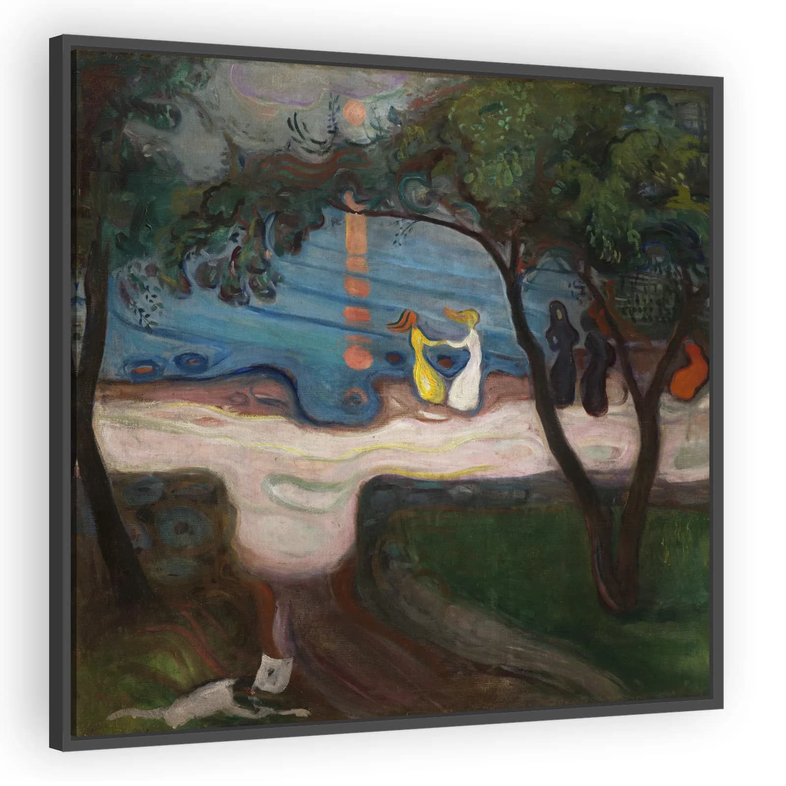 Dance on the Shore by Edvard Munch