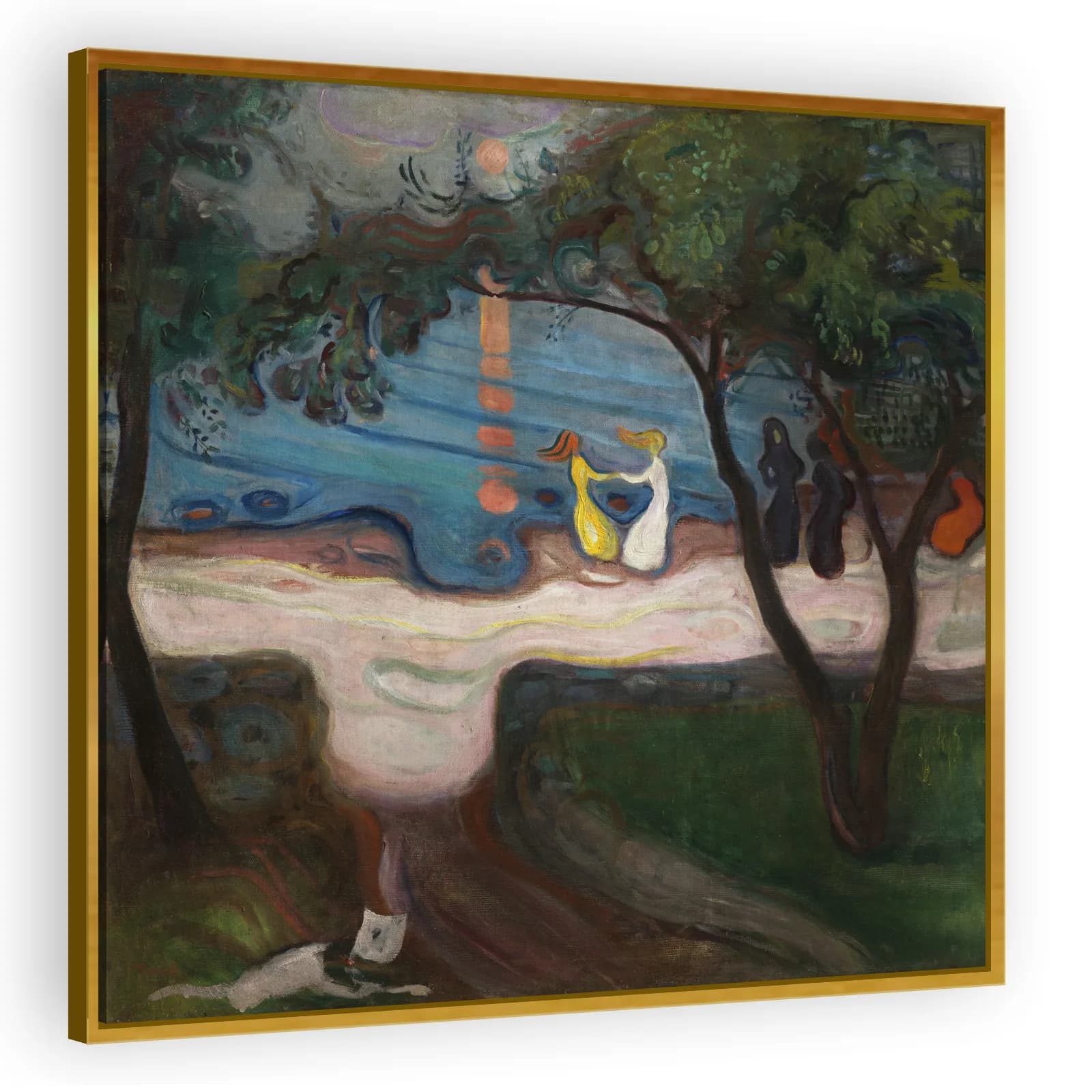 Dance on the Shore by Edvard Munch - view 3 thumbnail