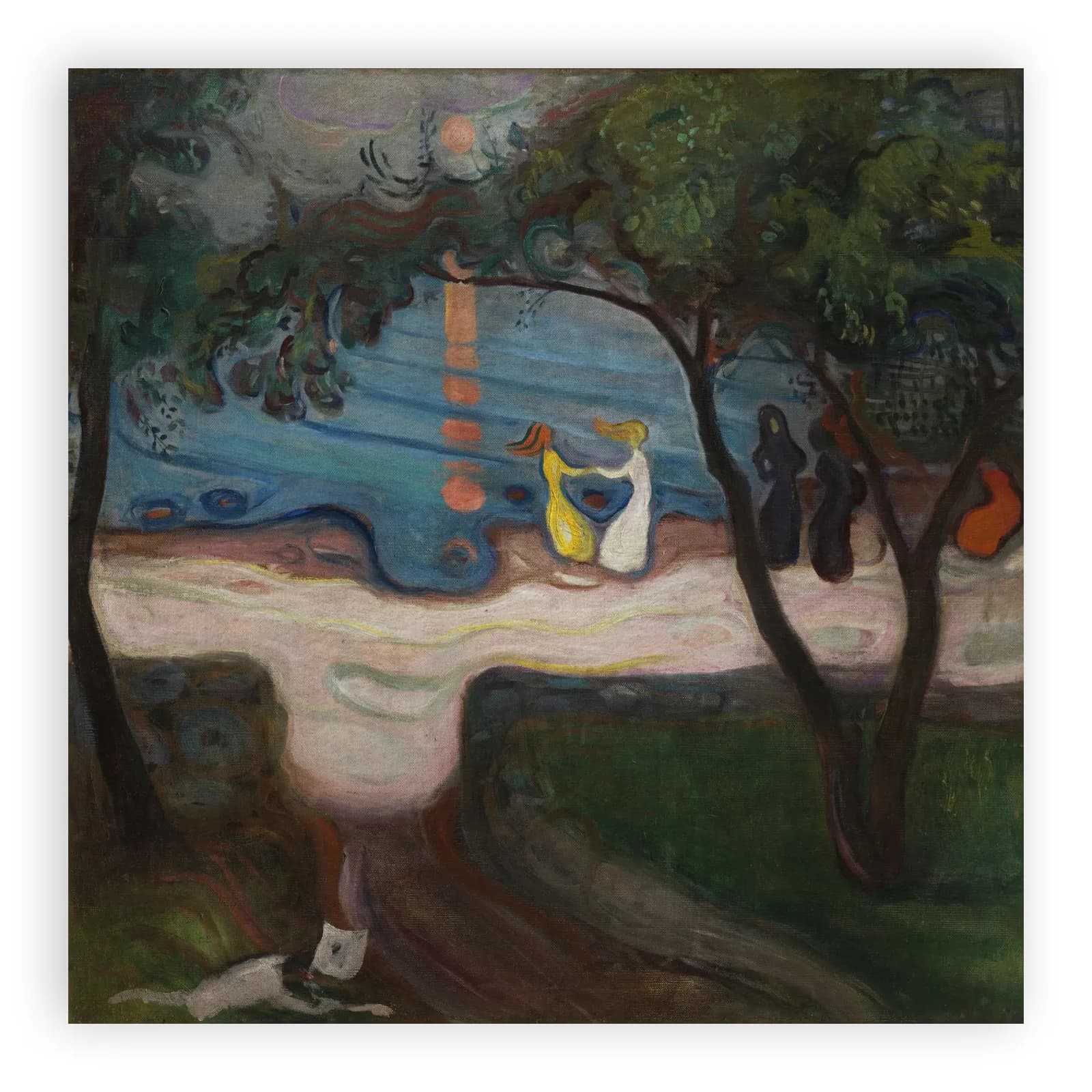 Dance on the Shore by Edvard Munch - view 6 thumbnail
