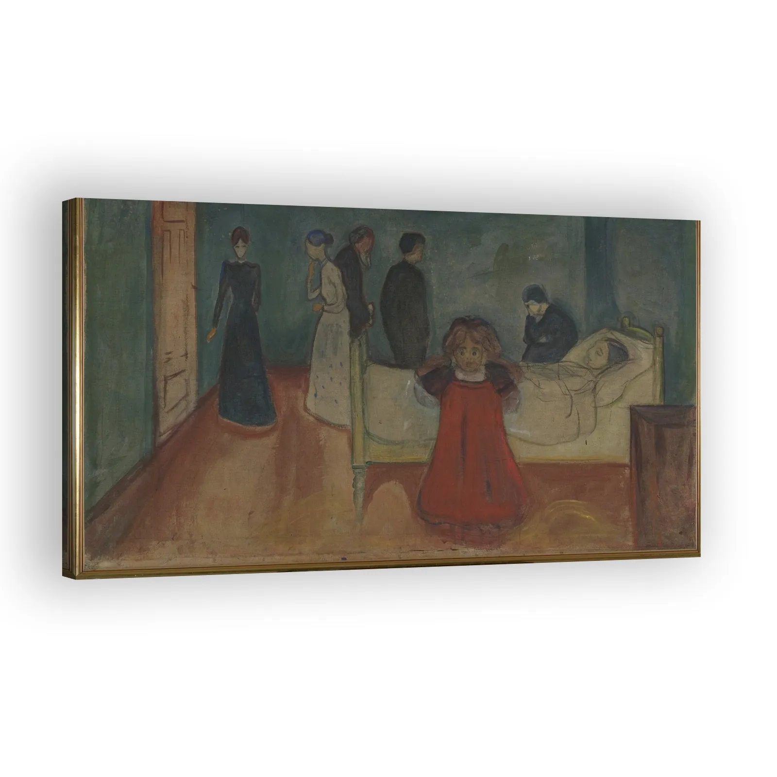 Death and the Child by Edvard Munch - view 2 thumbnail