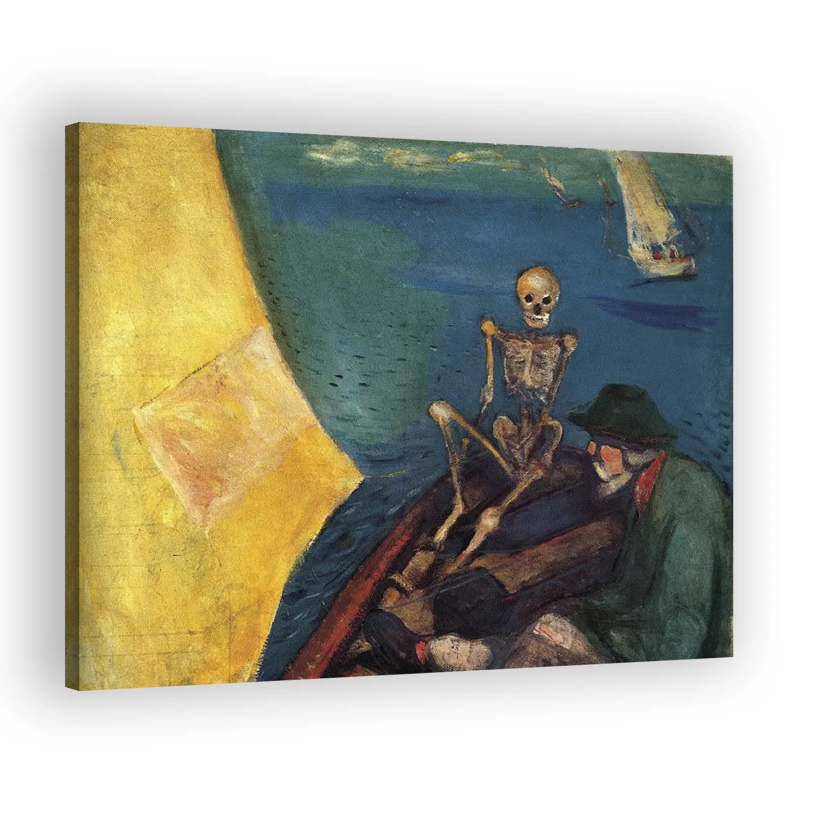Death at the Helm by Edvard Munch - view 2 thumbnail