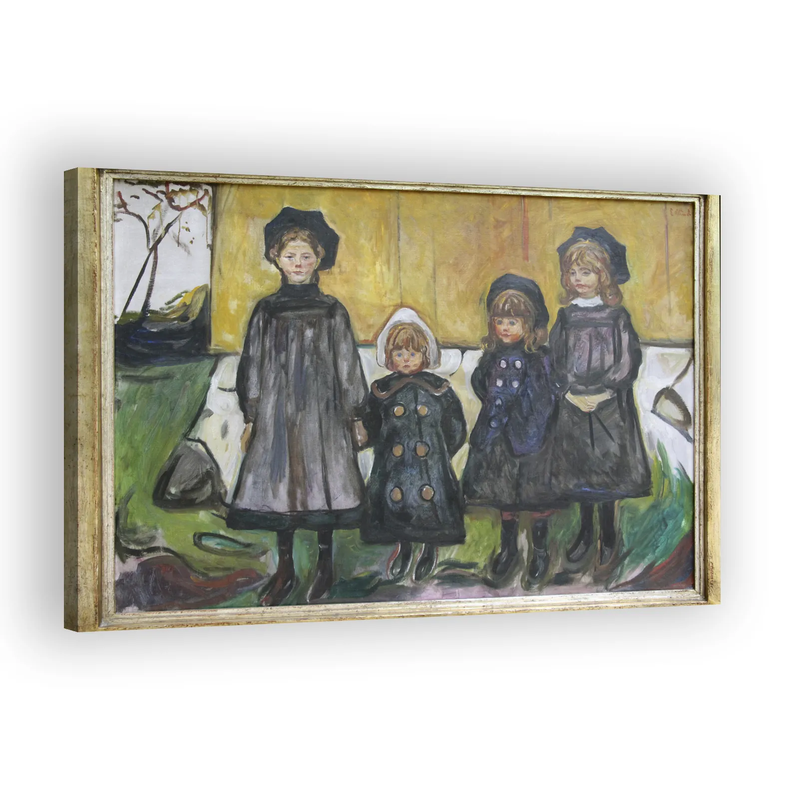 Four Girls in Åsgårdstrand by Edvard Munch - view 2 thumbnail