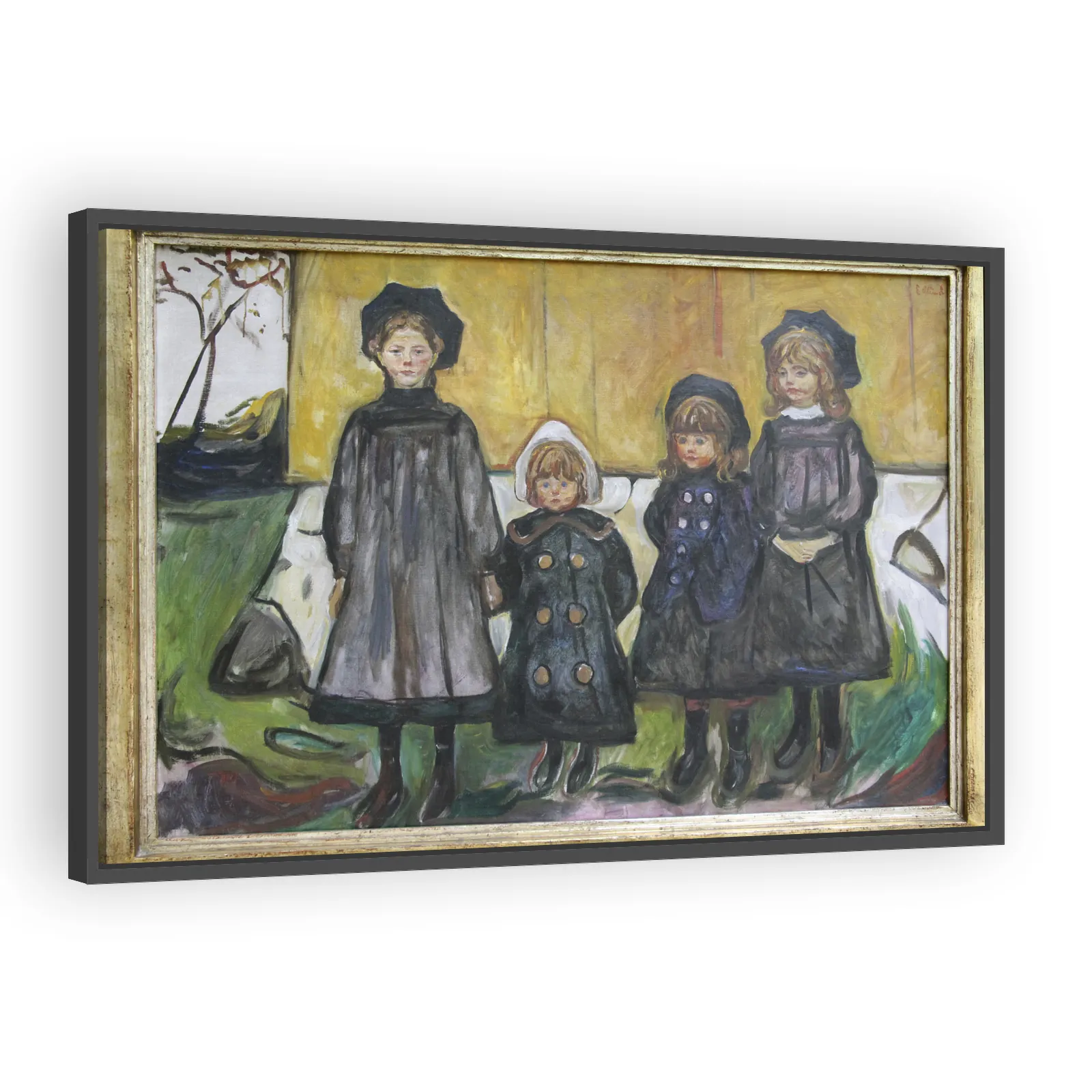 Four Girls in Åsgårdstrand by Edvard Munch