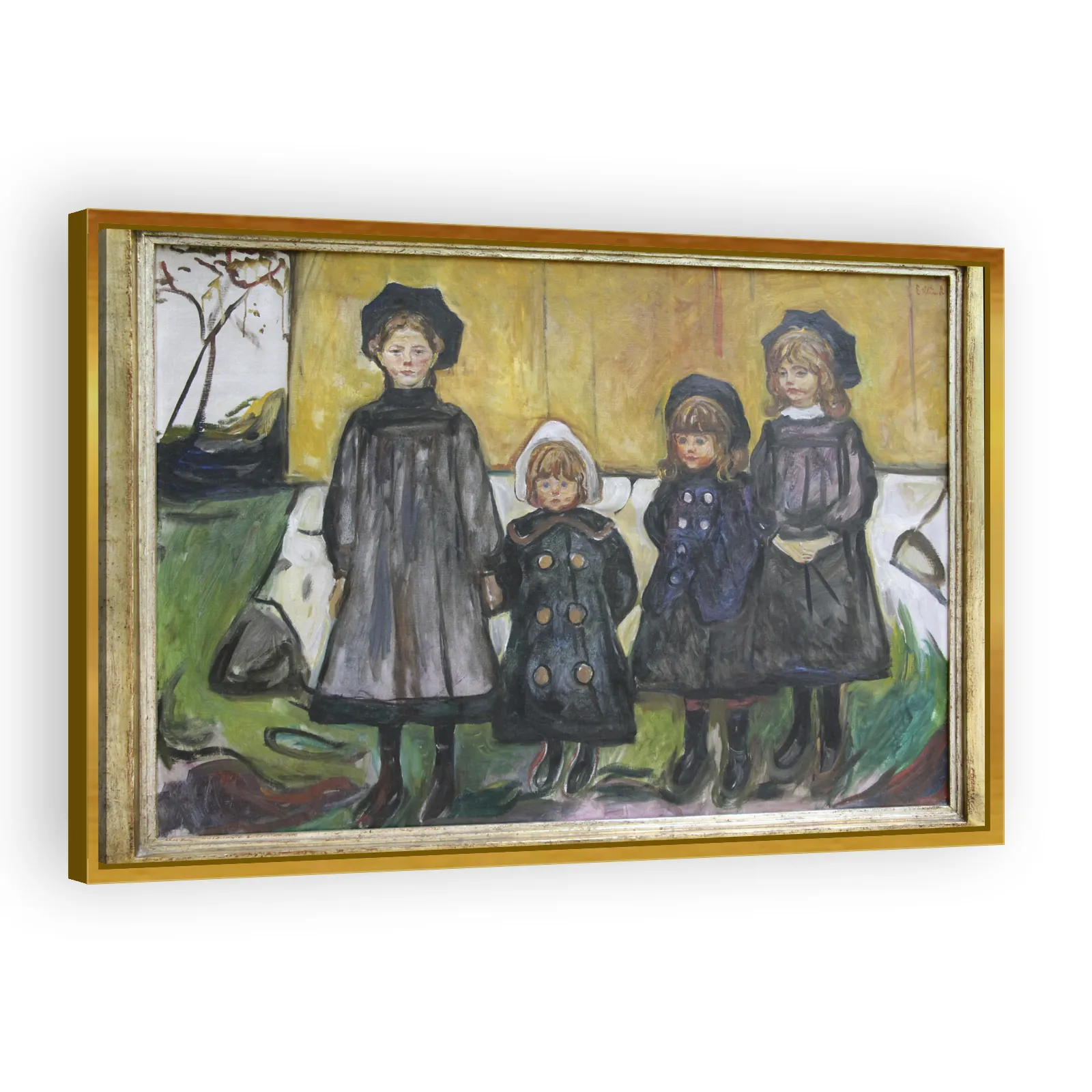 Four Girls in Åsgårdstrand by Edvard Munch - view 3 thumbnail