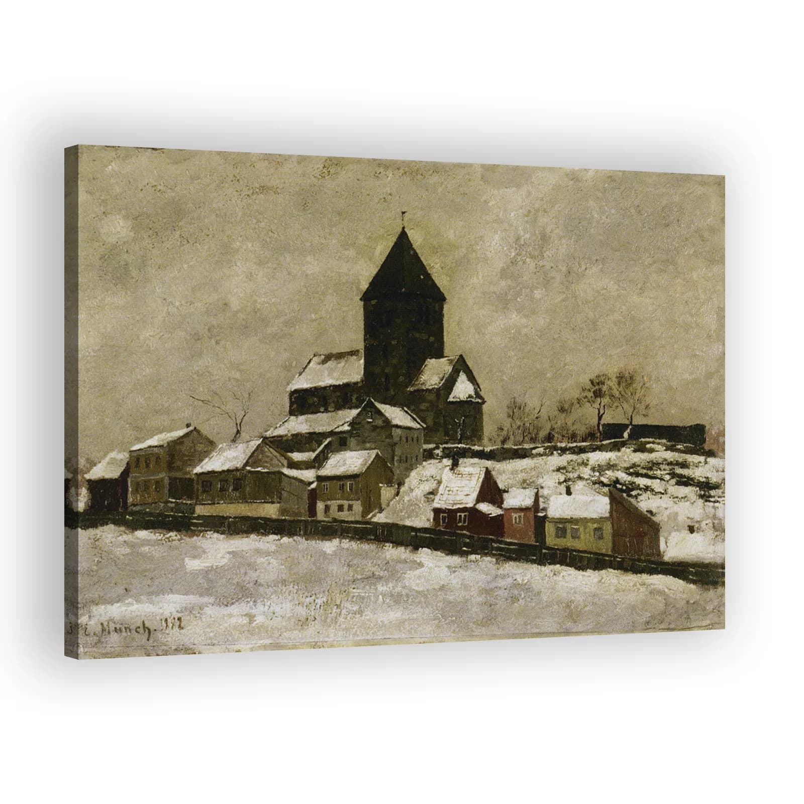 Gamle Aker Church by Edvard Munch - view 2 thumbnail